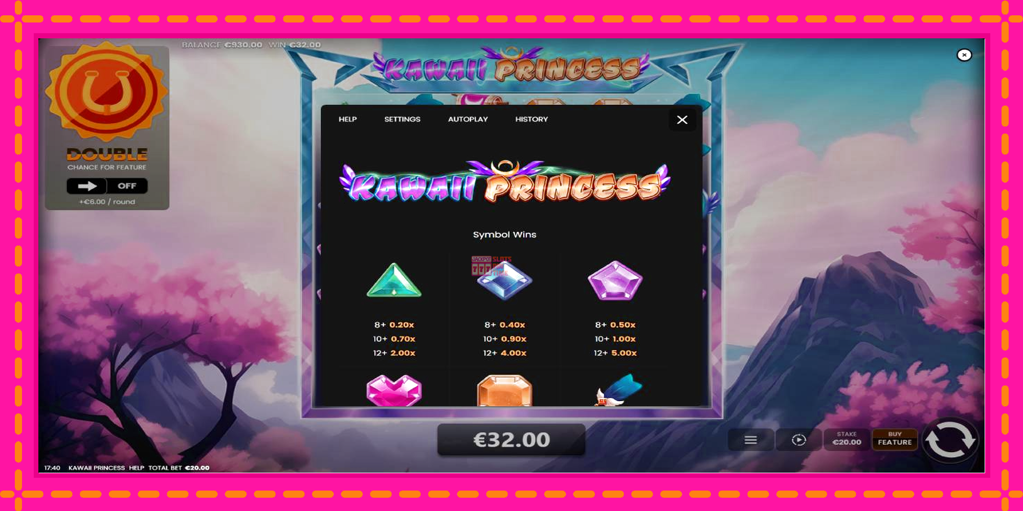 Slot machine Kawaii Princess gratuitamente, immagine 5