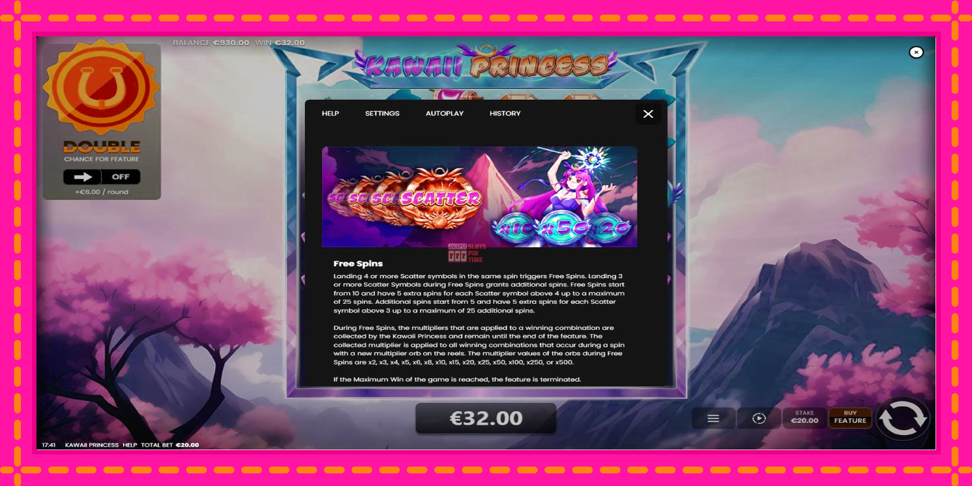 Slot machine Kawaii Princess gratuitamente, immagine 7