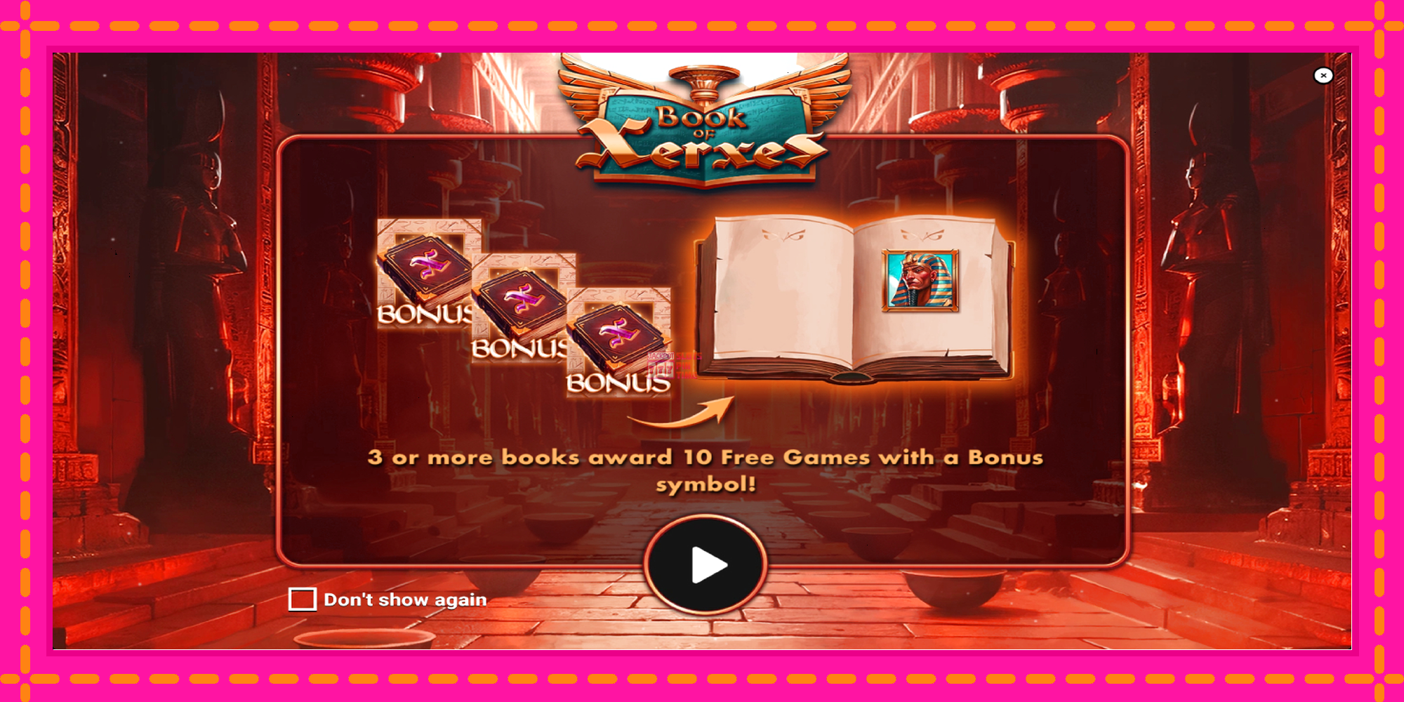 Slot machine Book of Xerxes gratuitamente, immagine 1