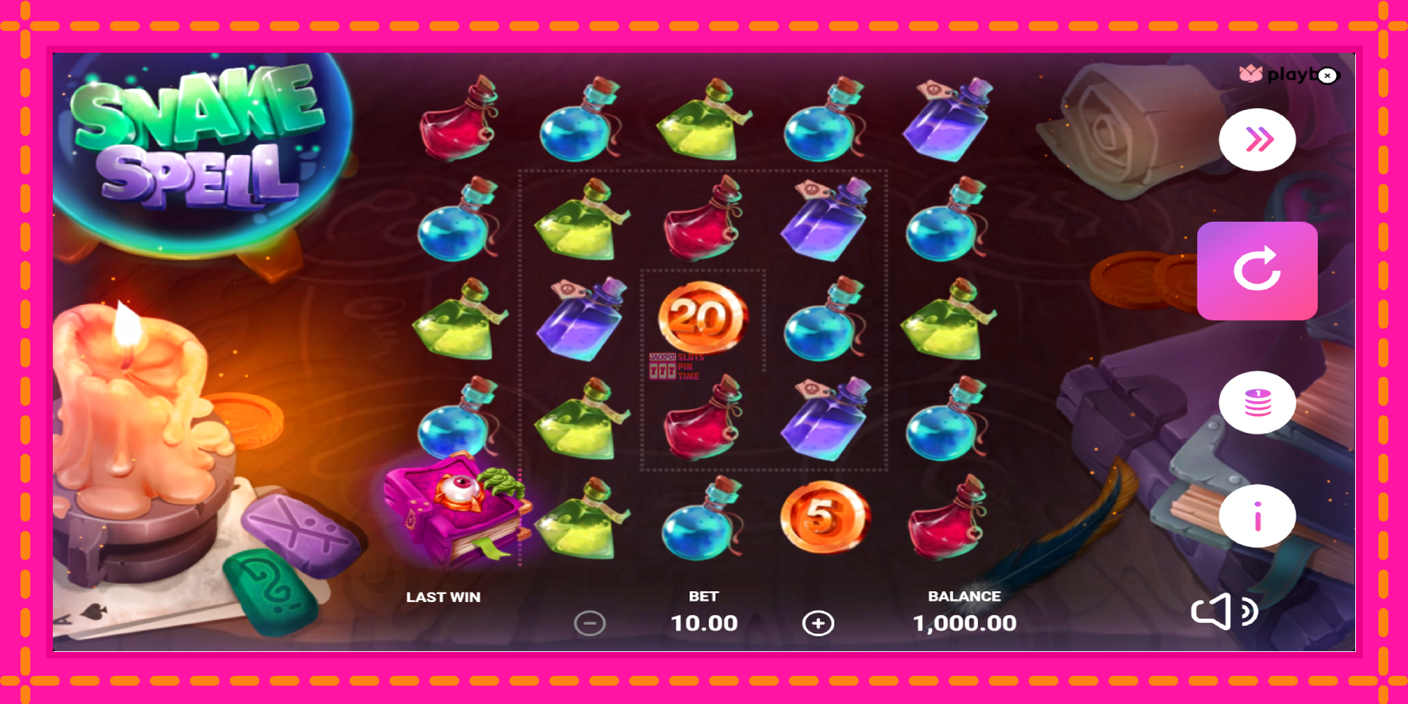 Slot machine Snake Spell gratuitamente, immagine 2