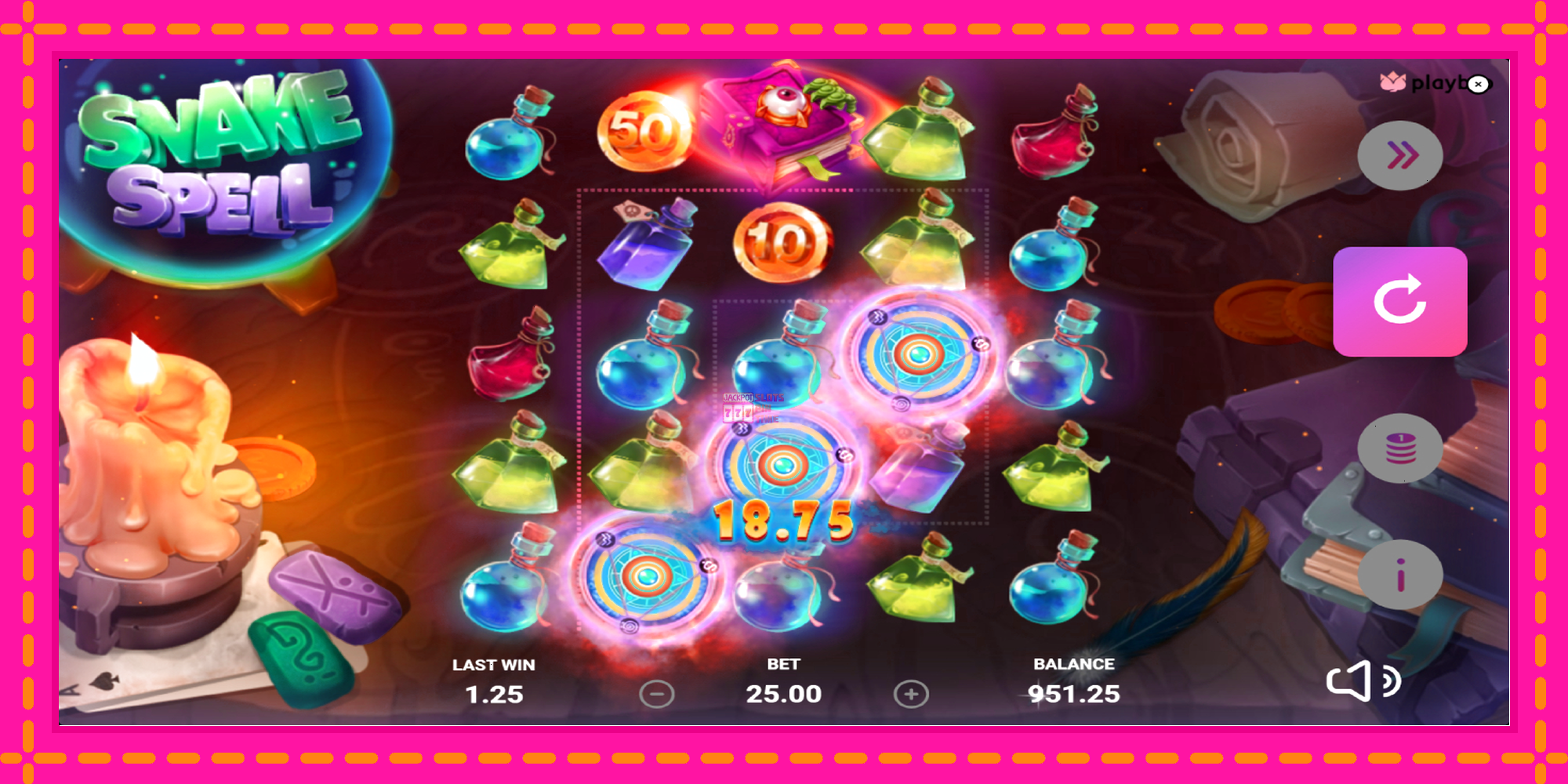 Slot machine Snake Spell gratuitamente, immagine 4