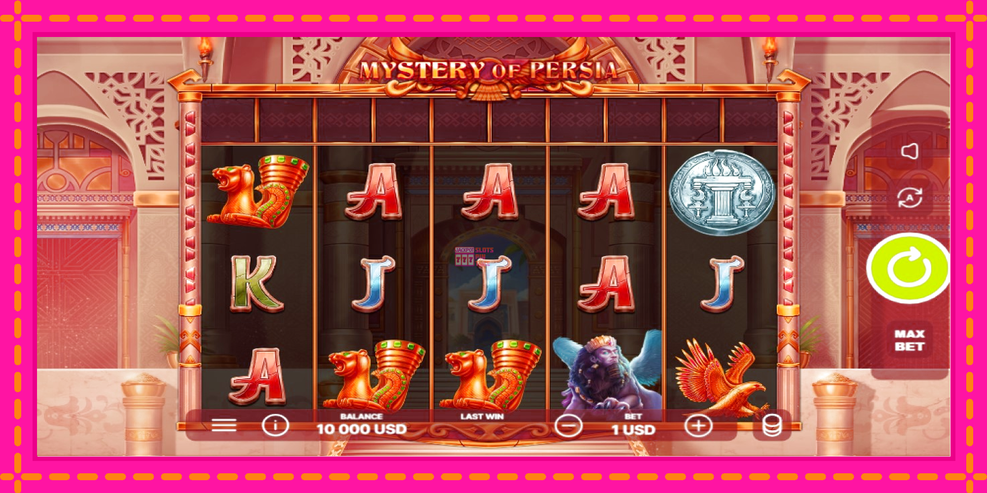 Slot machine Mystery of Persia gratuitamente, immagine 1