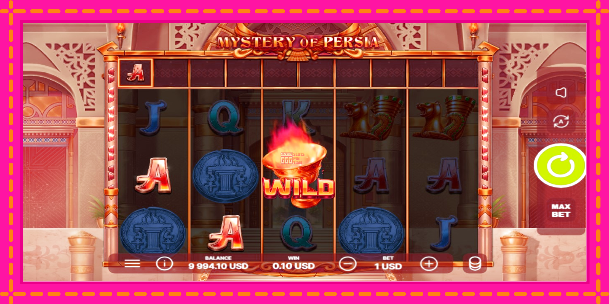 Slot machine Mystery of Persia gratuitamente, immagine 3