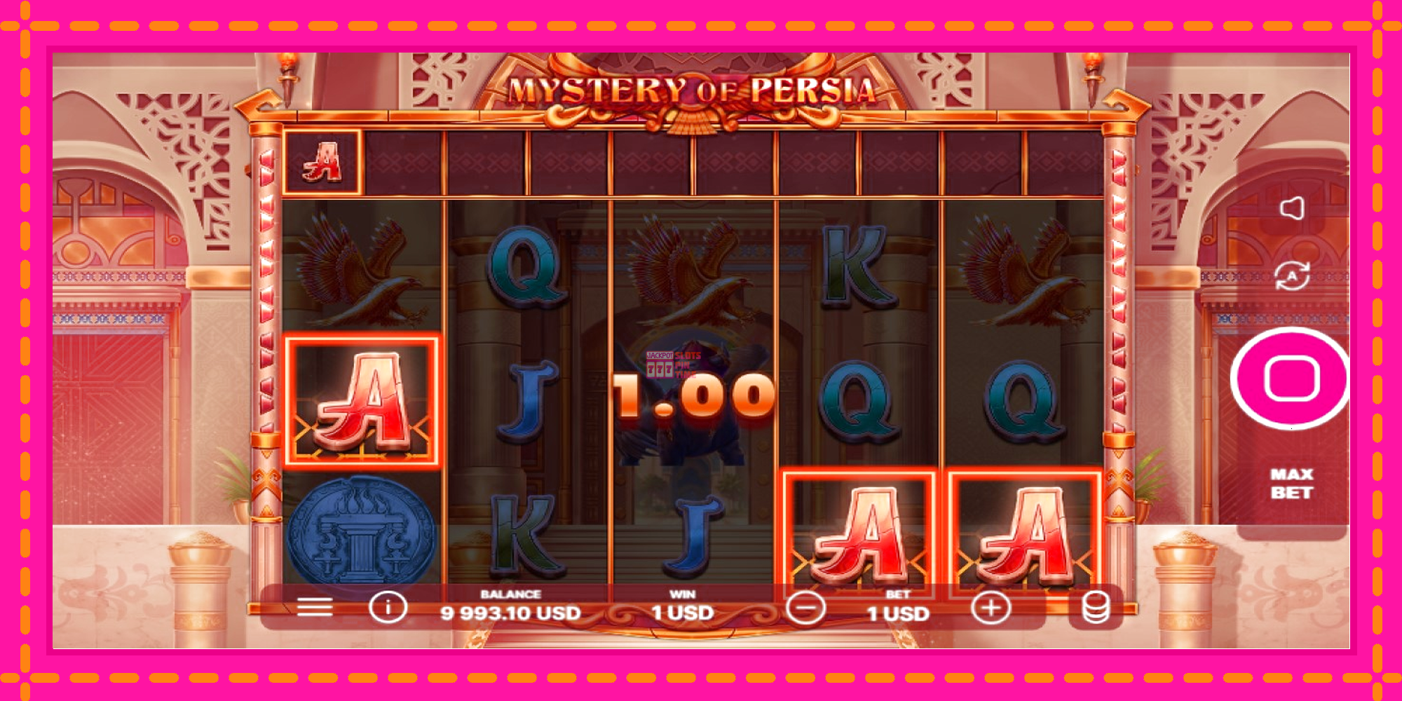 Slot machine Mystery of Persia gratuitamente, immagine 4