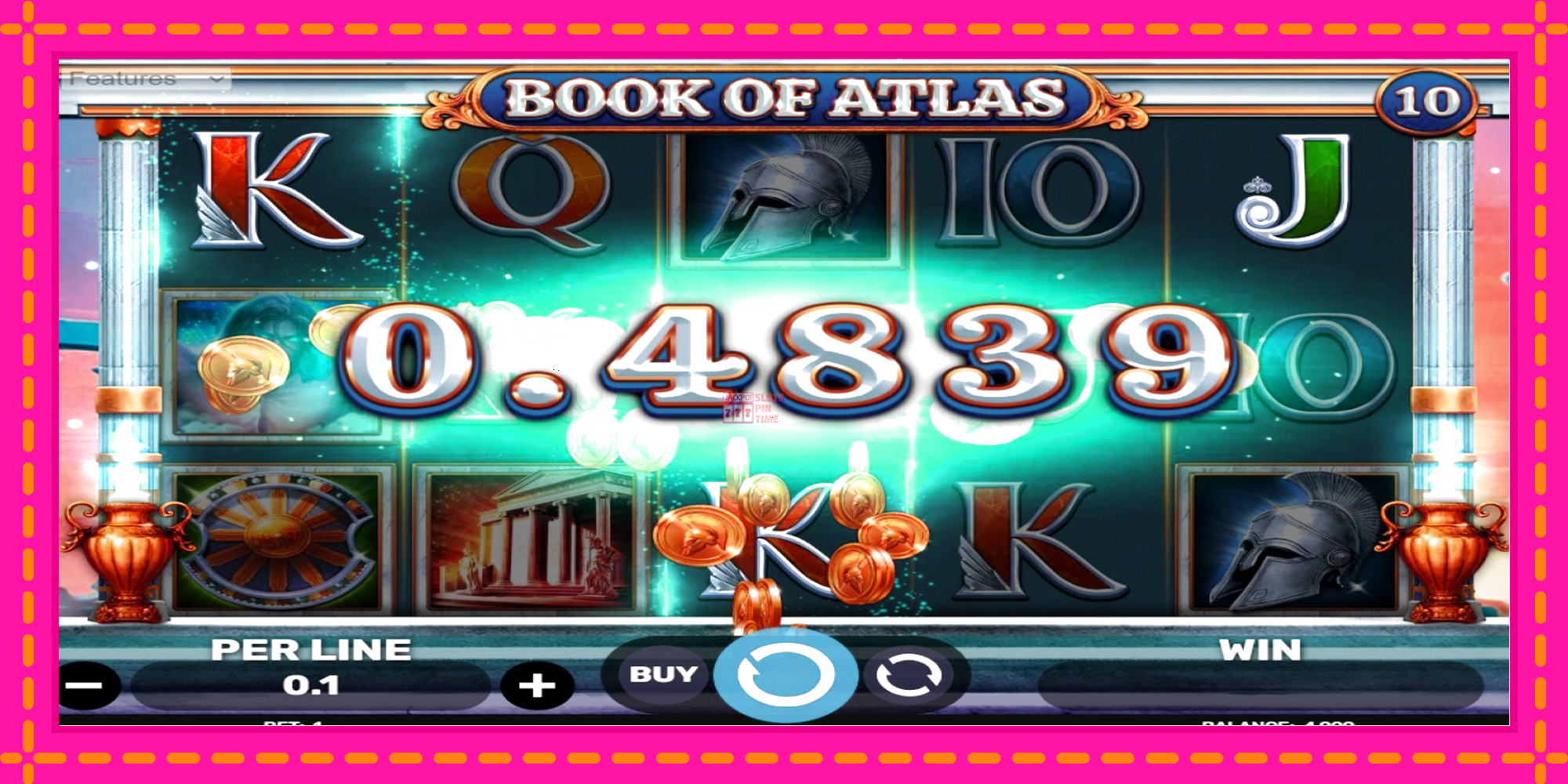 Slot machine Book of Atlas gratuitamente, immagine 2