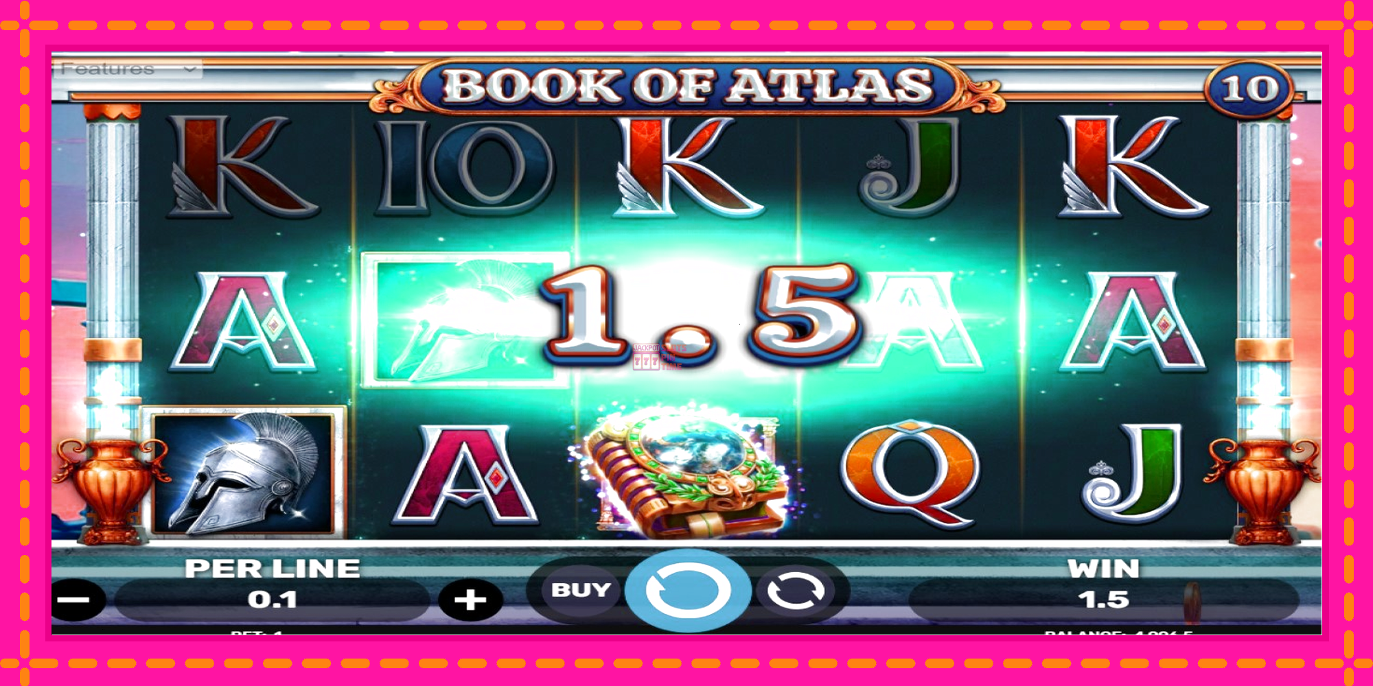 Slot machine Book of Atlas gratuitamente, immagine 3