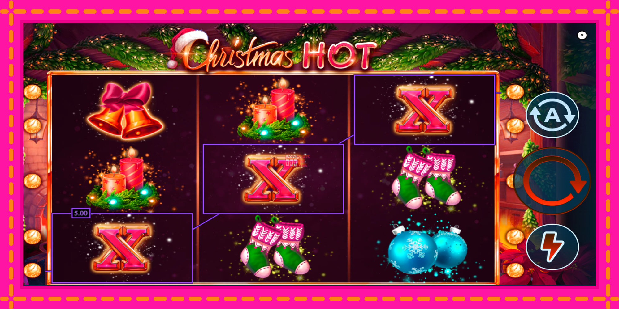 Slot machine Christmas Hot gratuitamente, immagine 2