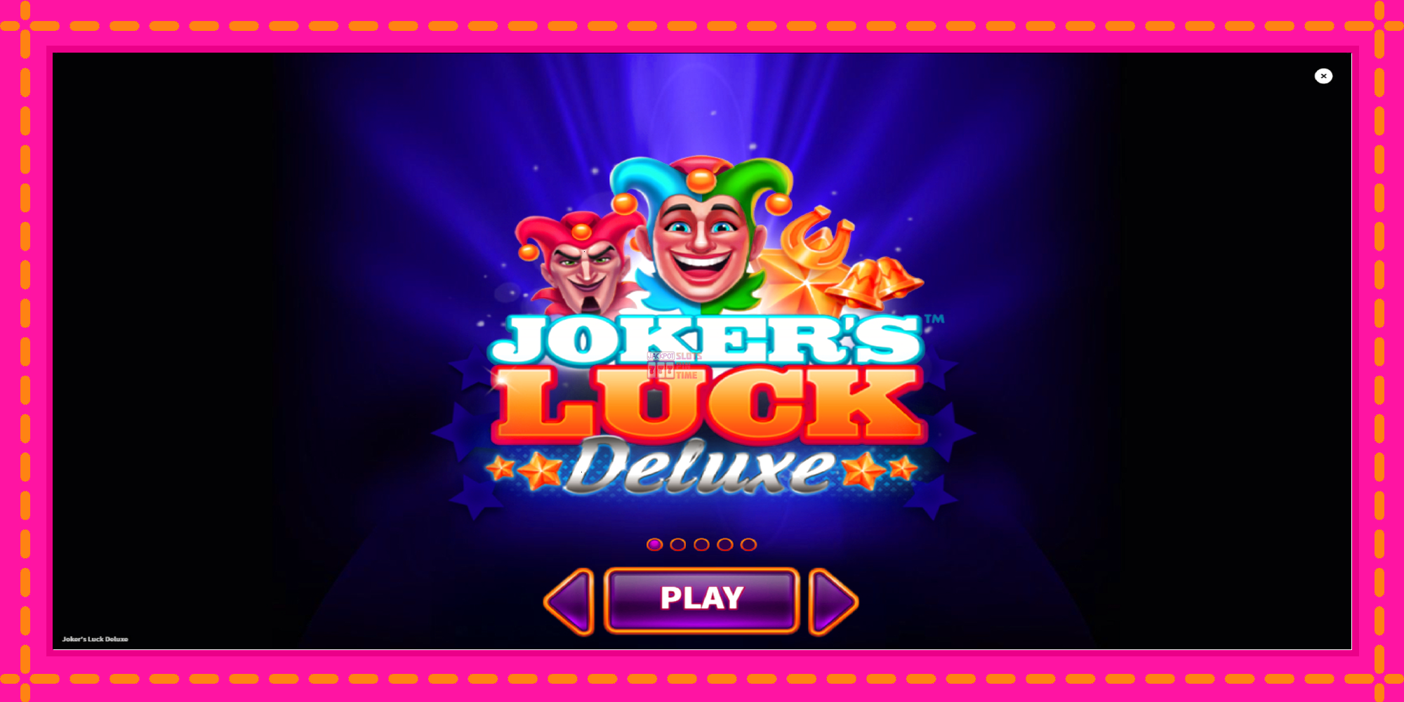 Slot machine Jokers Luck Deluxe gratuitamente, immagine 1