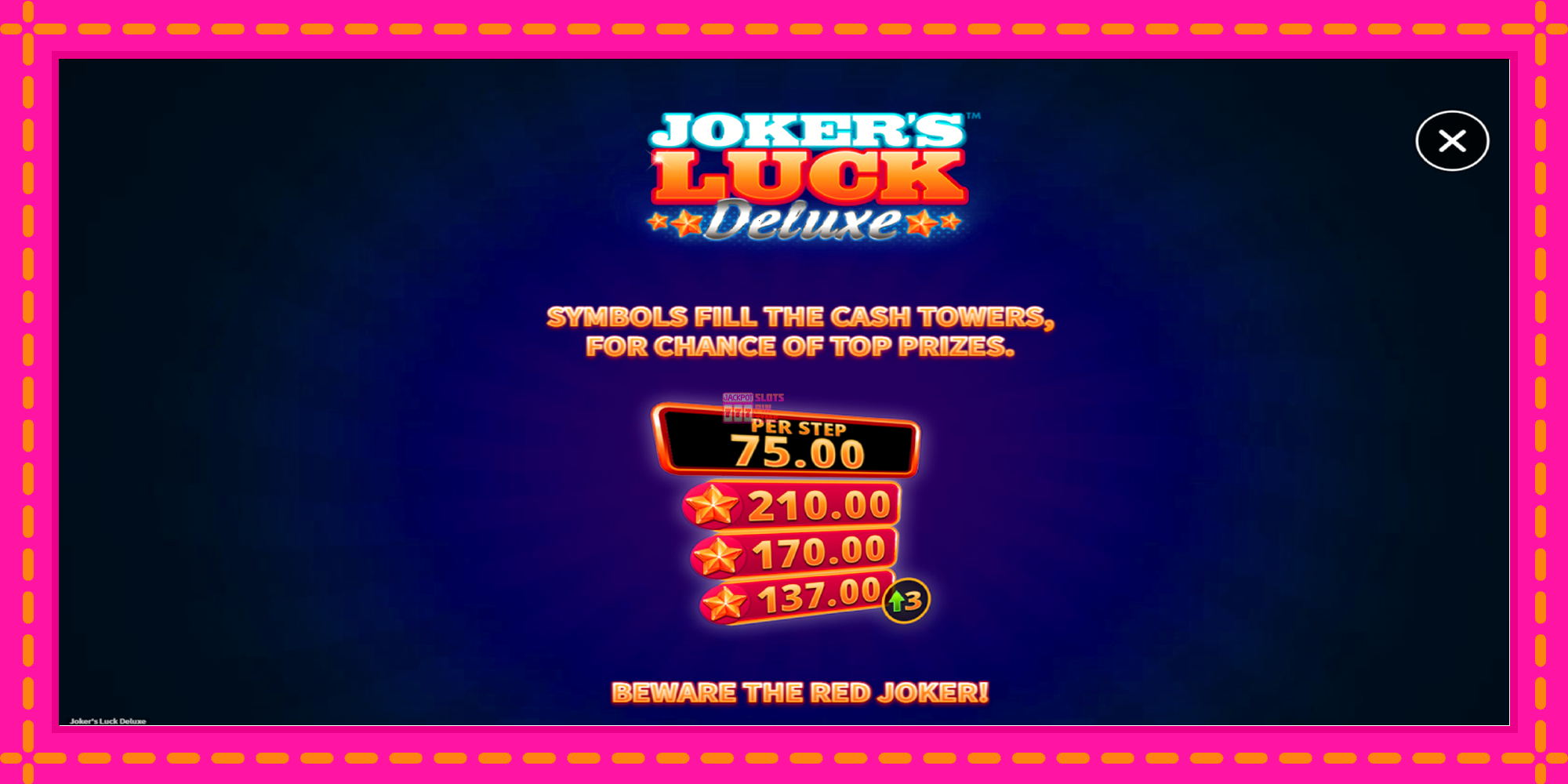 Slot machine Jokers Luck Deluxe gratuitamente, immagine 5