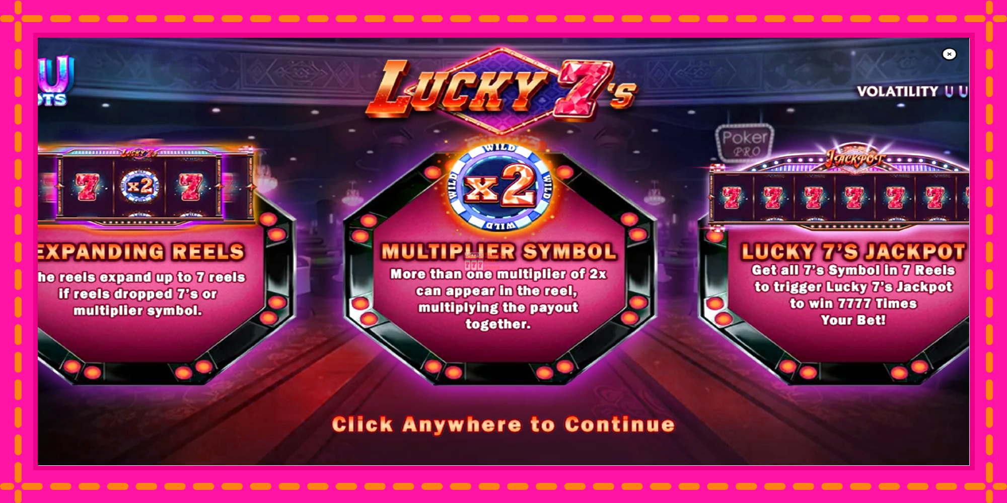 Slot machine Lucky 7s gratuitamente, immagine 1