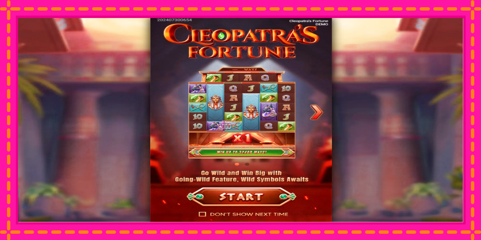 Slot machine Cleopatras Fortune gratuitamente, immagine 1