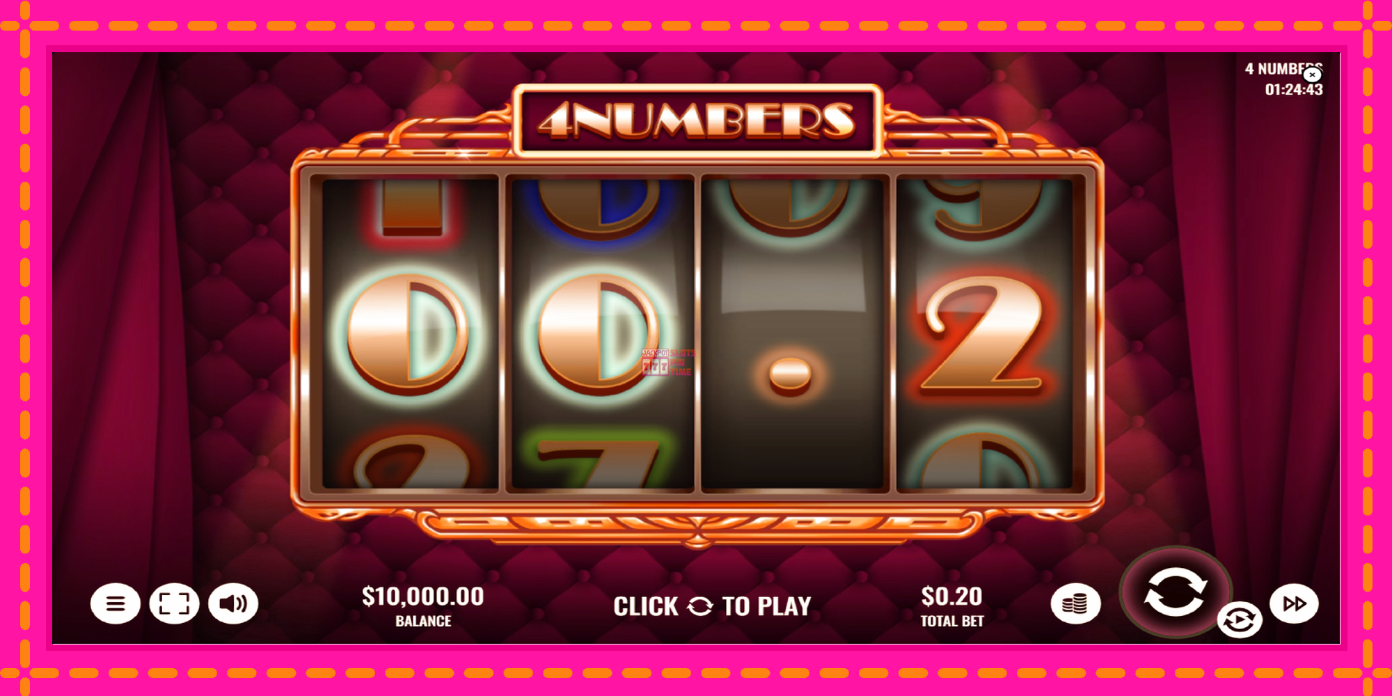 Slot machine 4 Numbers gratuitamente, immagine 2