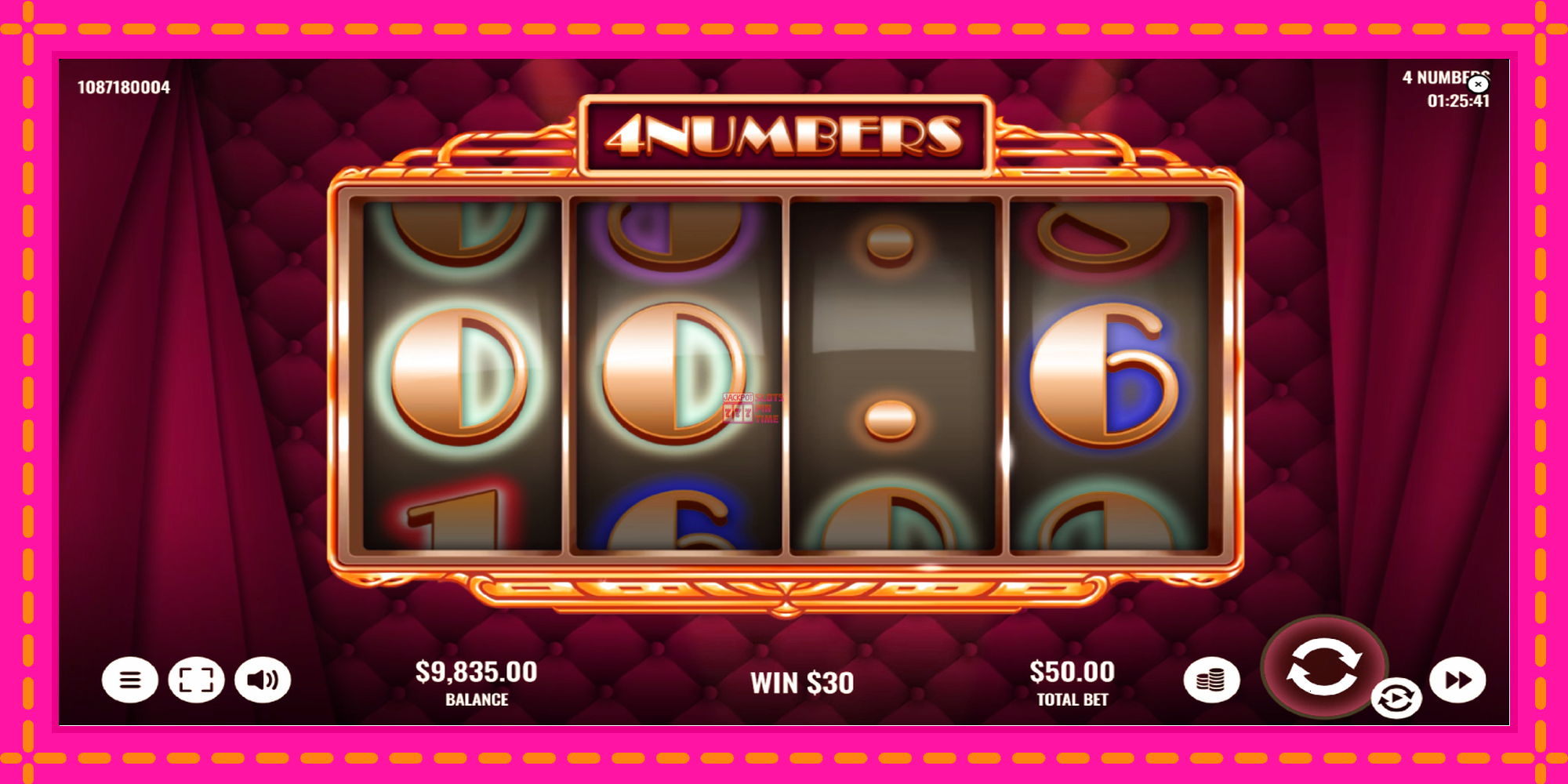 Slot machine 4 Numbers gratuitamente, immagine 3