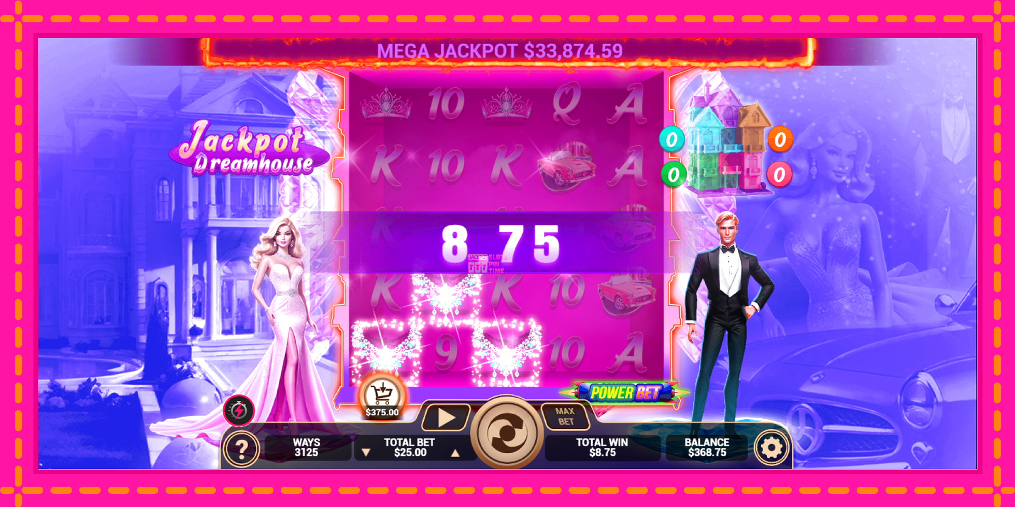 Slot machine Jackpot Dreamhouse gratuitamente, immagine 4