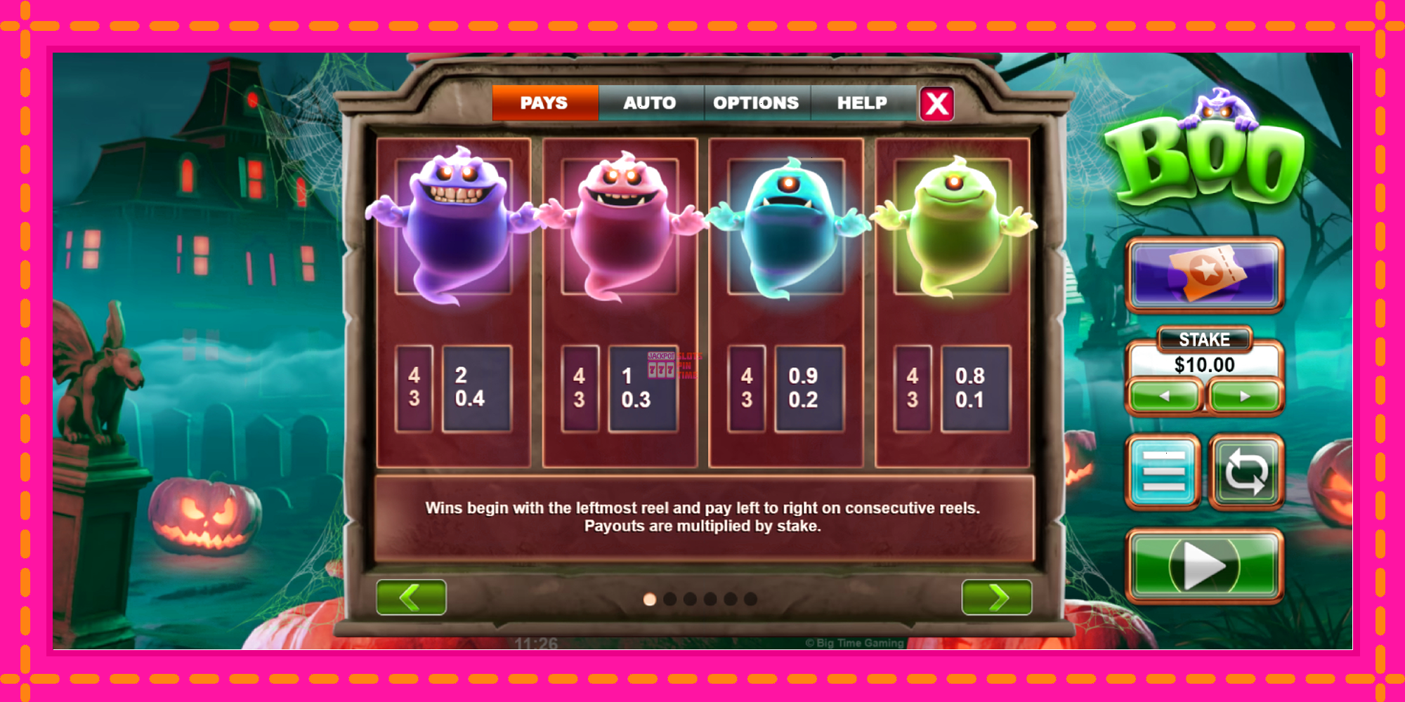 Slot machine Boo gratuitamente, immagine 5