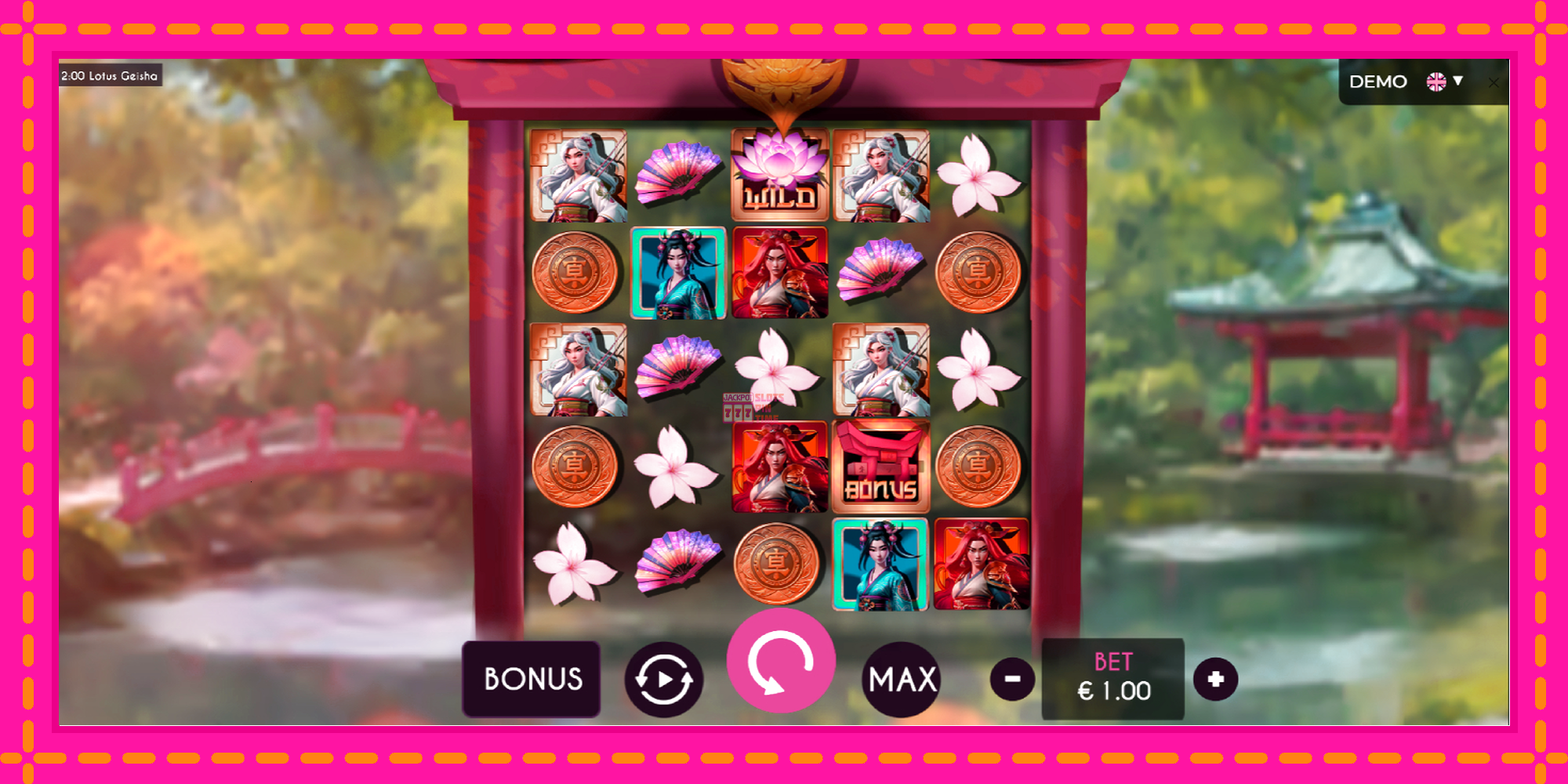 Slot machine Lotus Geisha gratuitamente, immagine 2