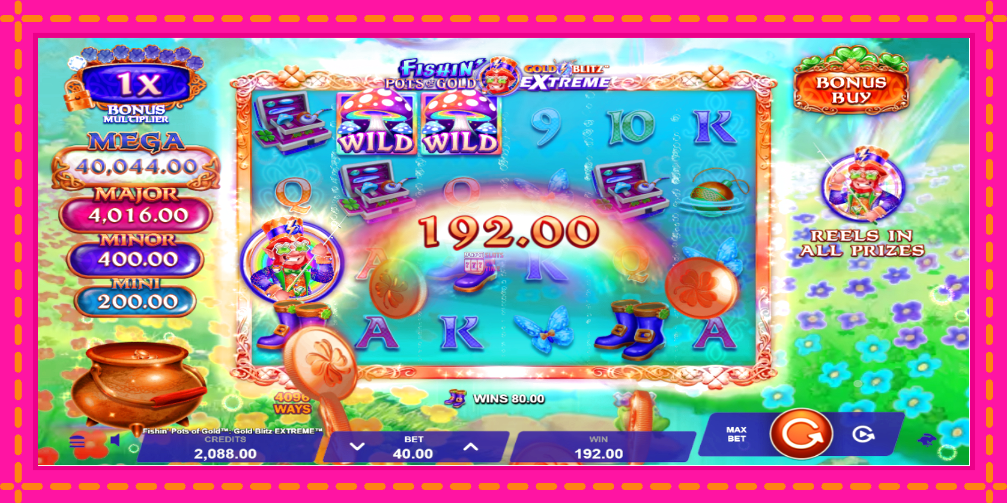 Slot machine Fishin Pots of Gold: Gold Blitz Extreme gratuitamente, immagine 4