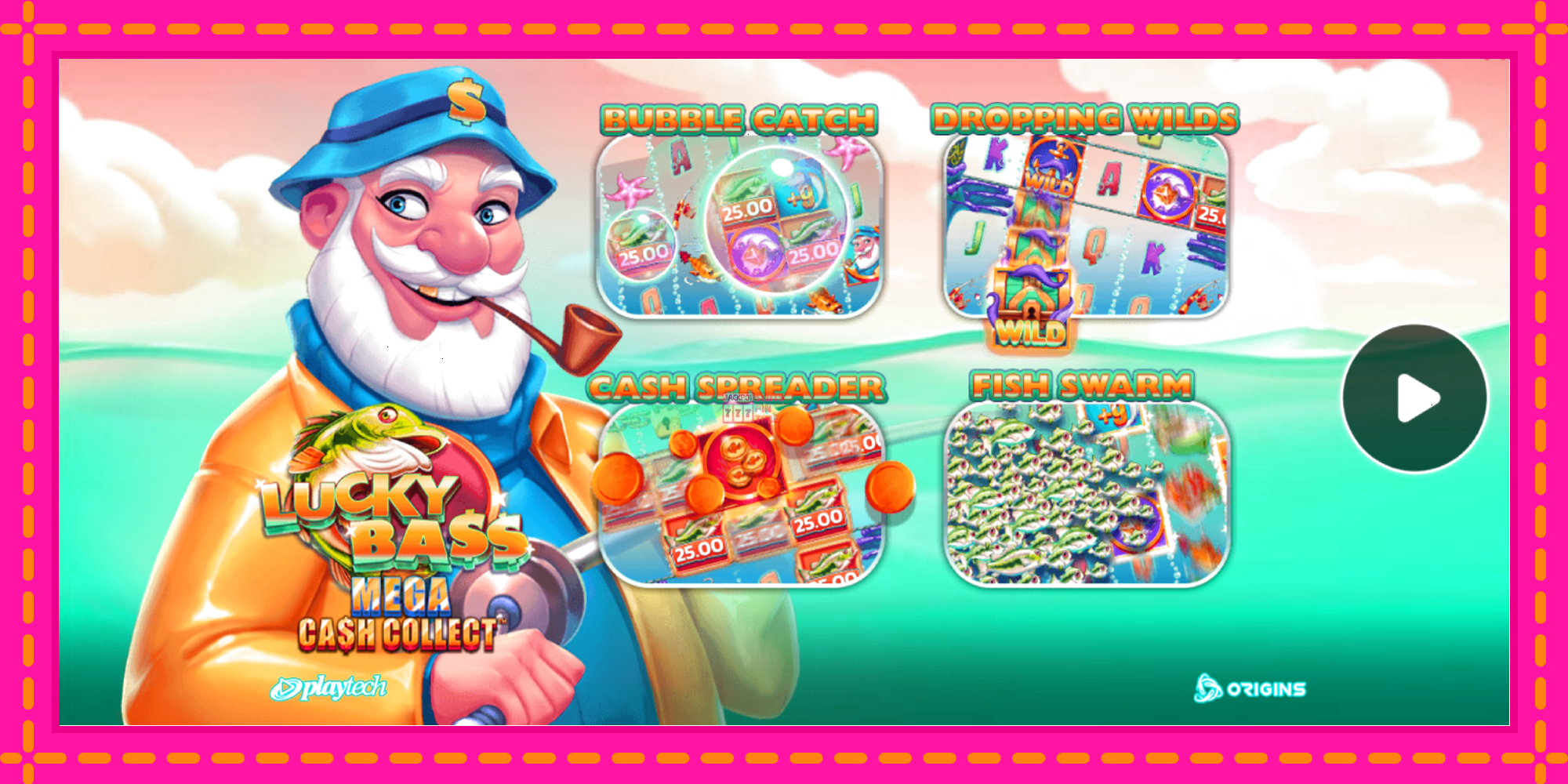 Slot machine Lucky Bass Mega Cash Collect gratuitamente, immagine 1