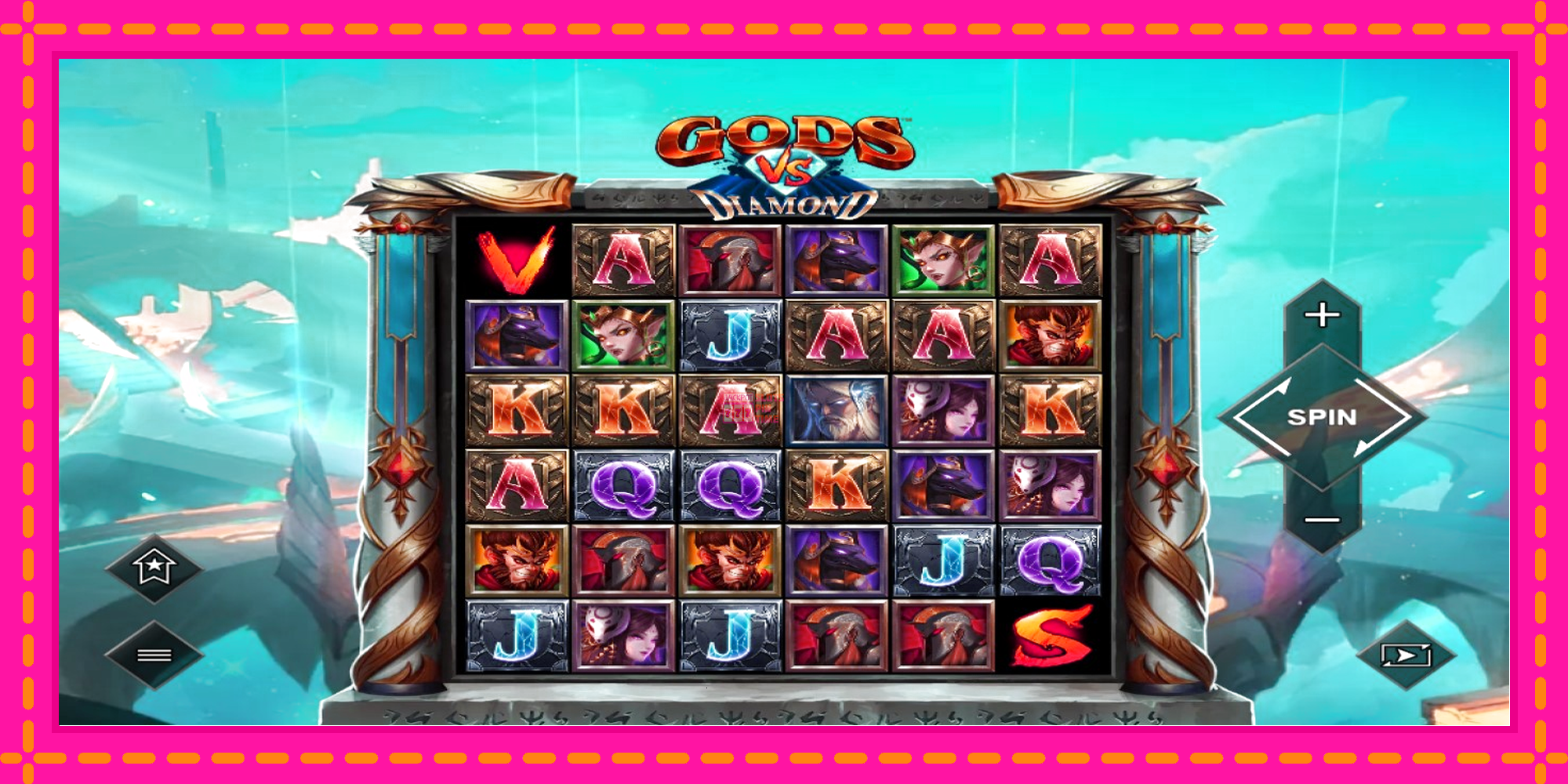 Slot machine Gods VS Diamond gratuitamente, immagine 1