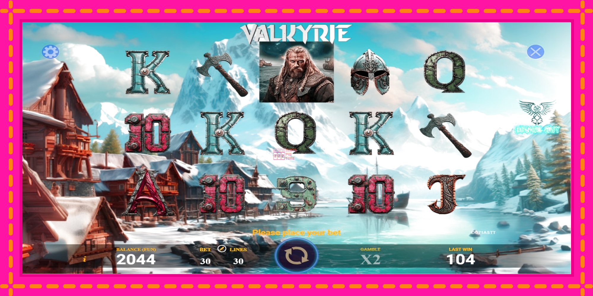 Slot machine Valkyrie gratuitamente, immagine 1