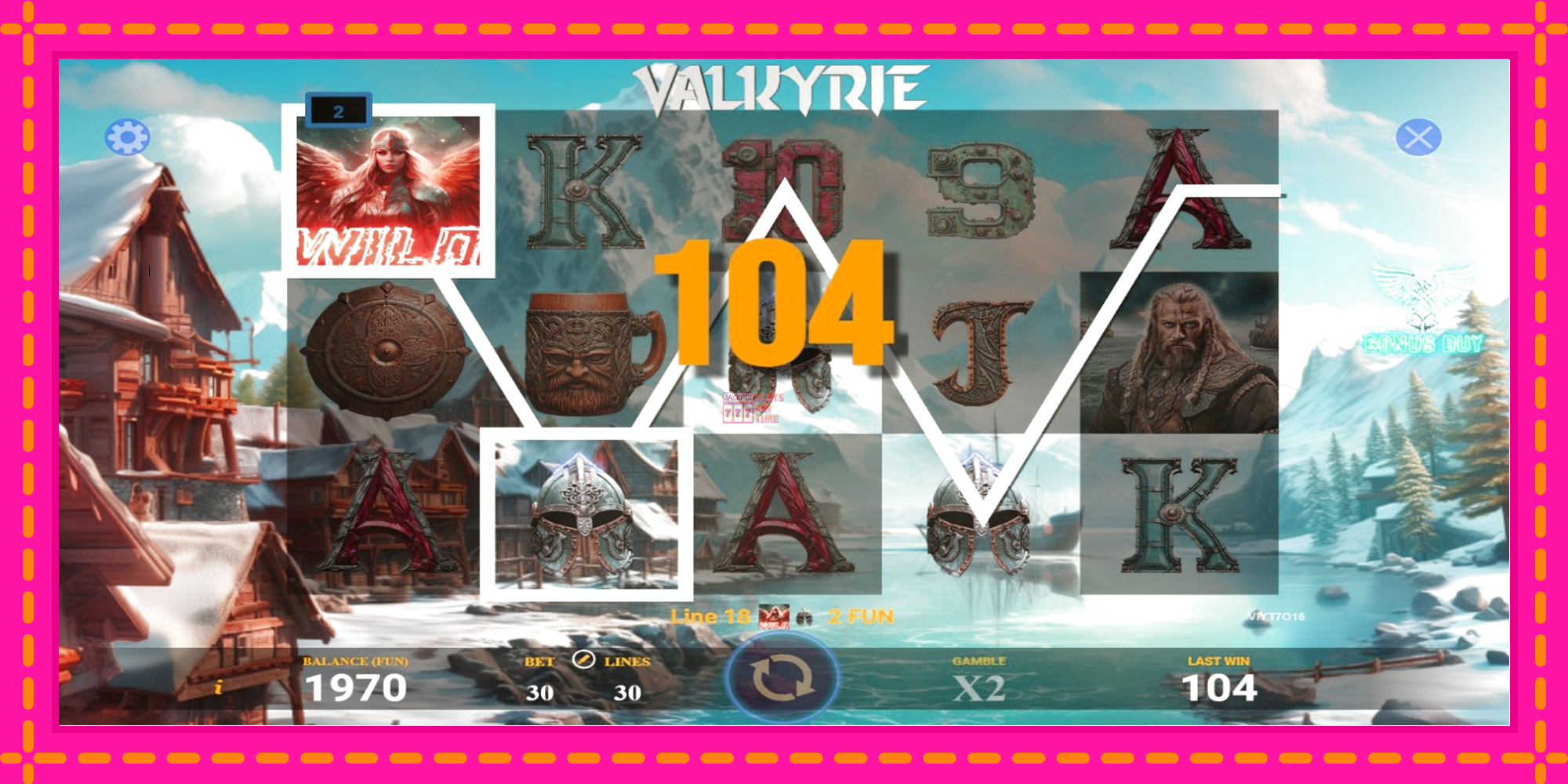 Slot machine Valkyrie gratuitamente, immagine 2