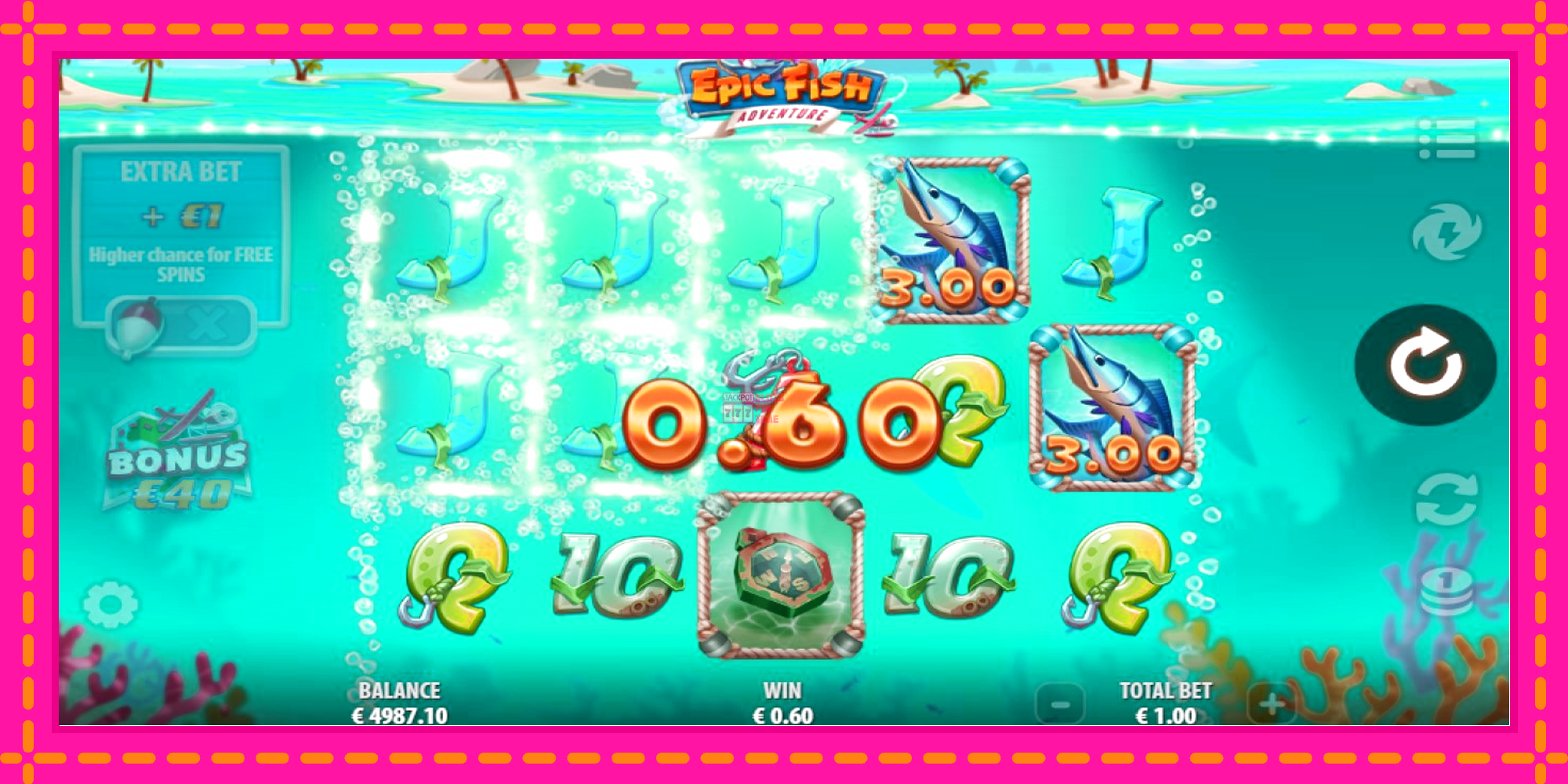 Slot machine Epic Fish Adventure gratuitamente, immagine 3