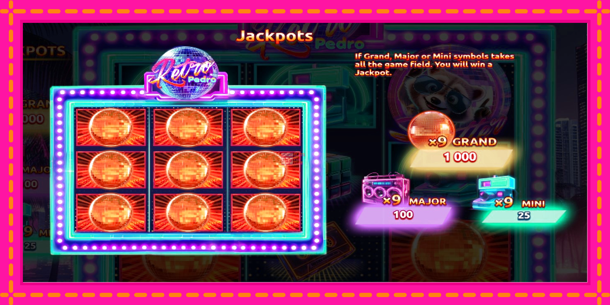 Slot machine Retro Pedro gratuitamente, immagine 5