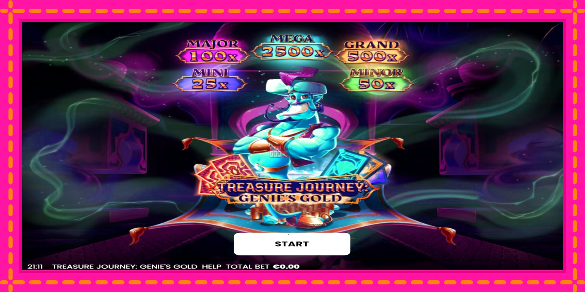 Slot machine Treasure Journey: Genies Gold gratuitamente, immagine 1