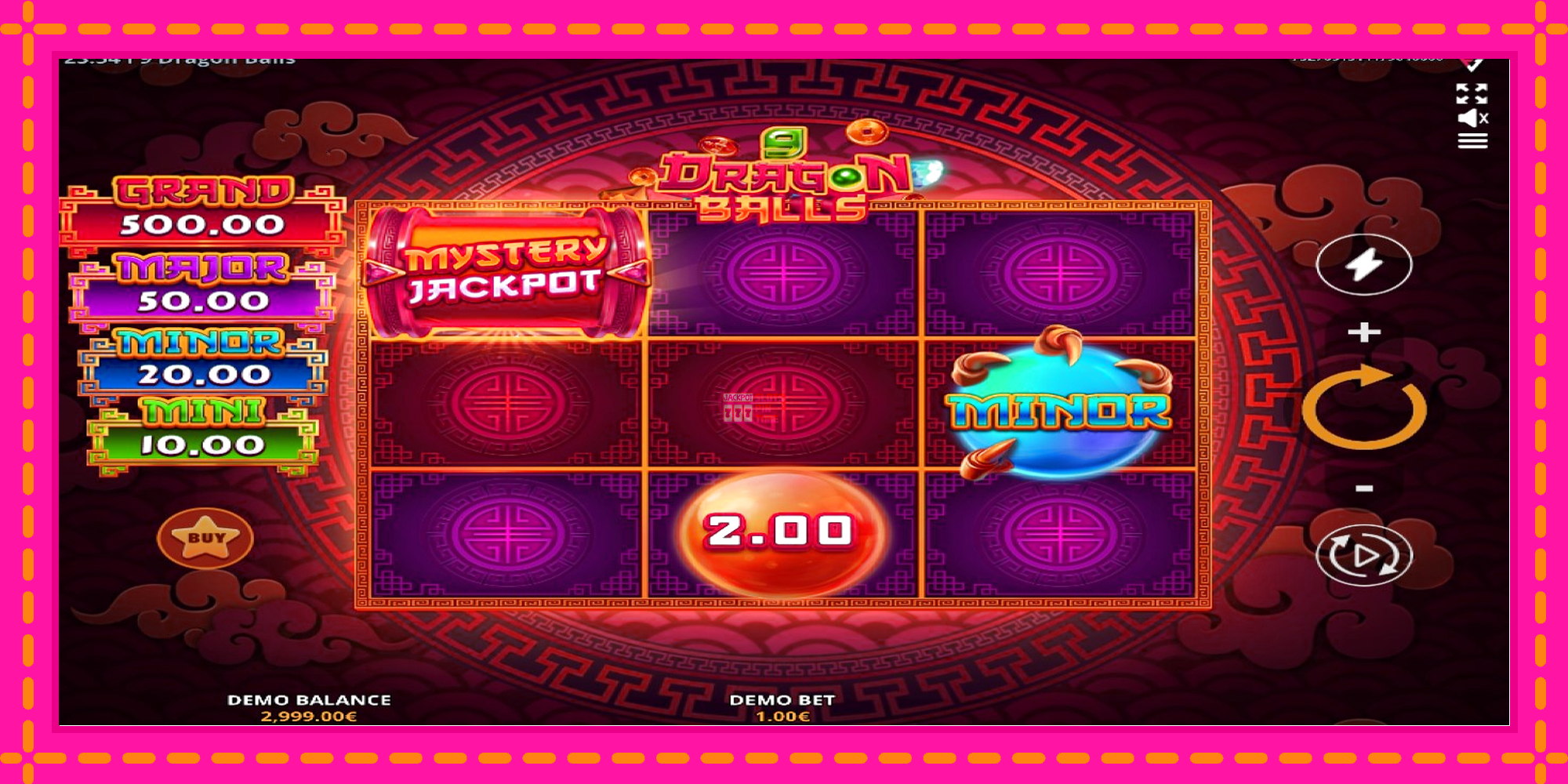 Slot machine 9 Dragon Balls gratuitamente, immagine 1