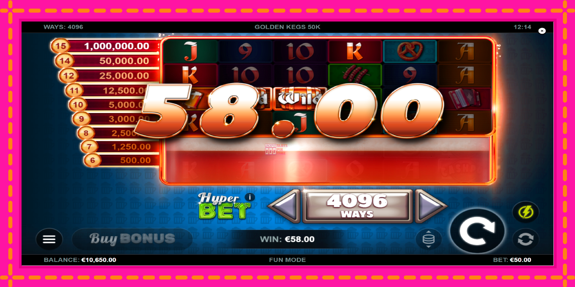 Slot machine Golden Kegs 50K gratuitamente, immagine 3