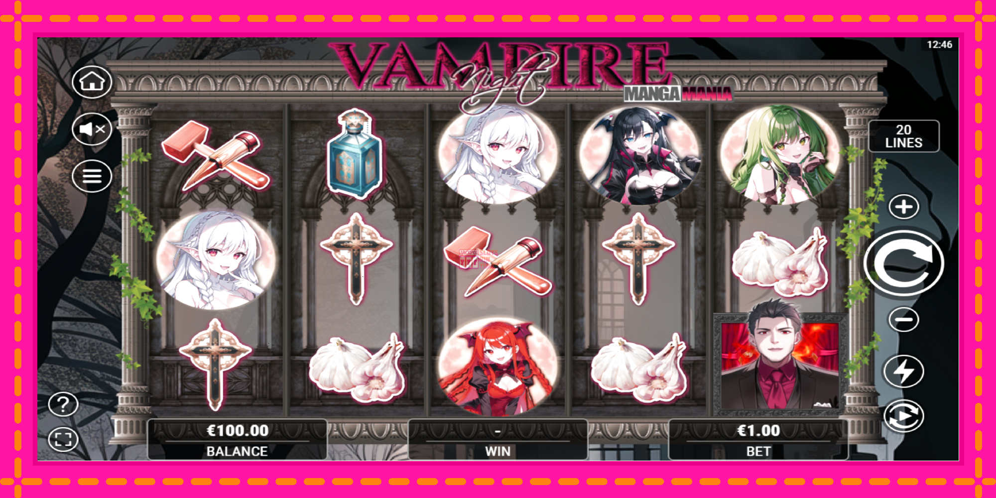 Slot machine Vampire Night gratuitamente, immagine 2