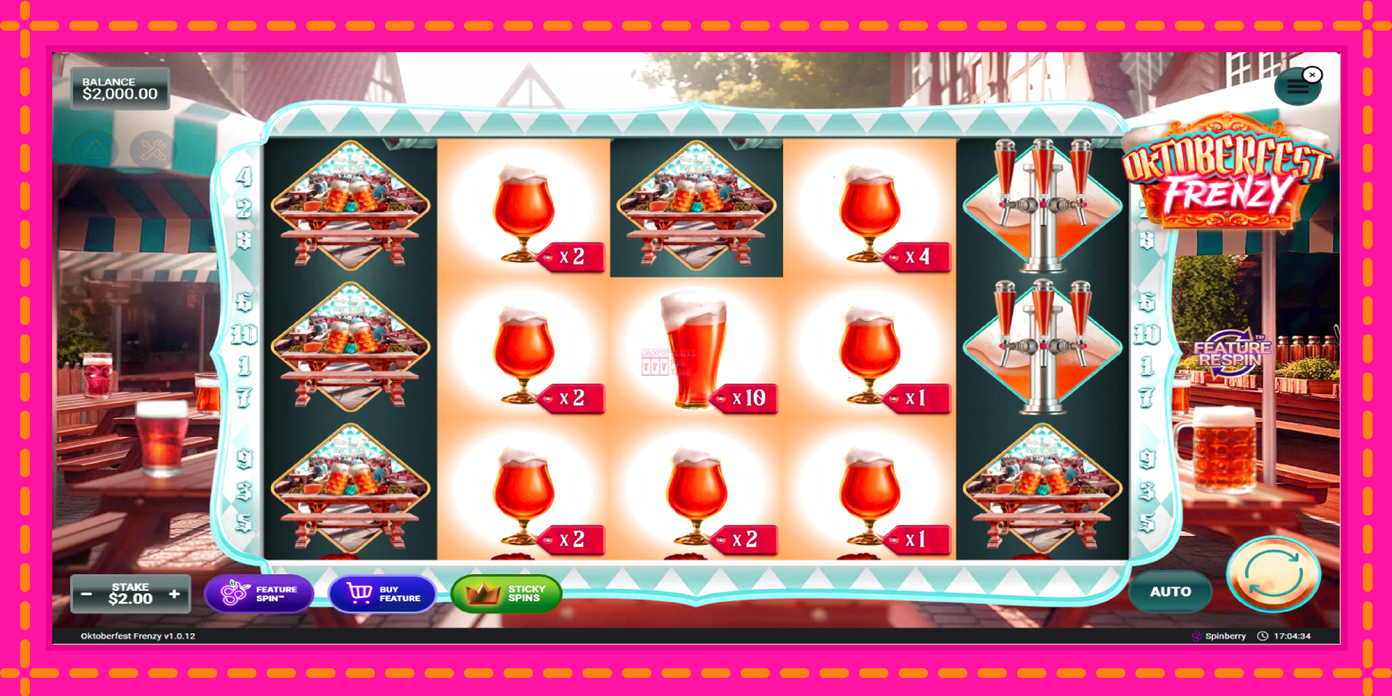 Slot machine Oktoberfest Frenzy gratuitamente, immagine 2