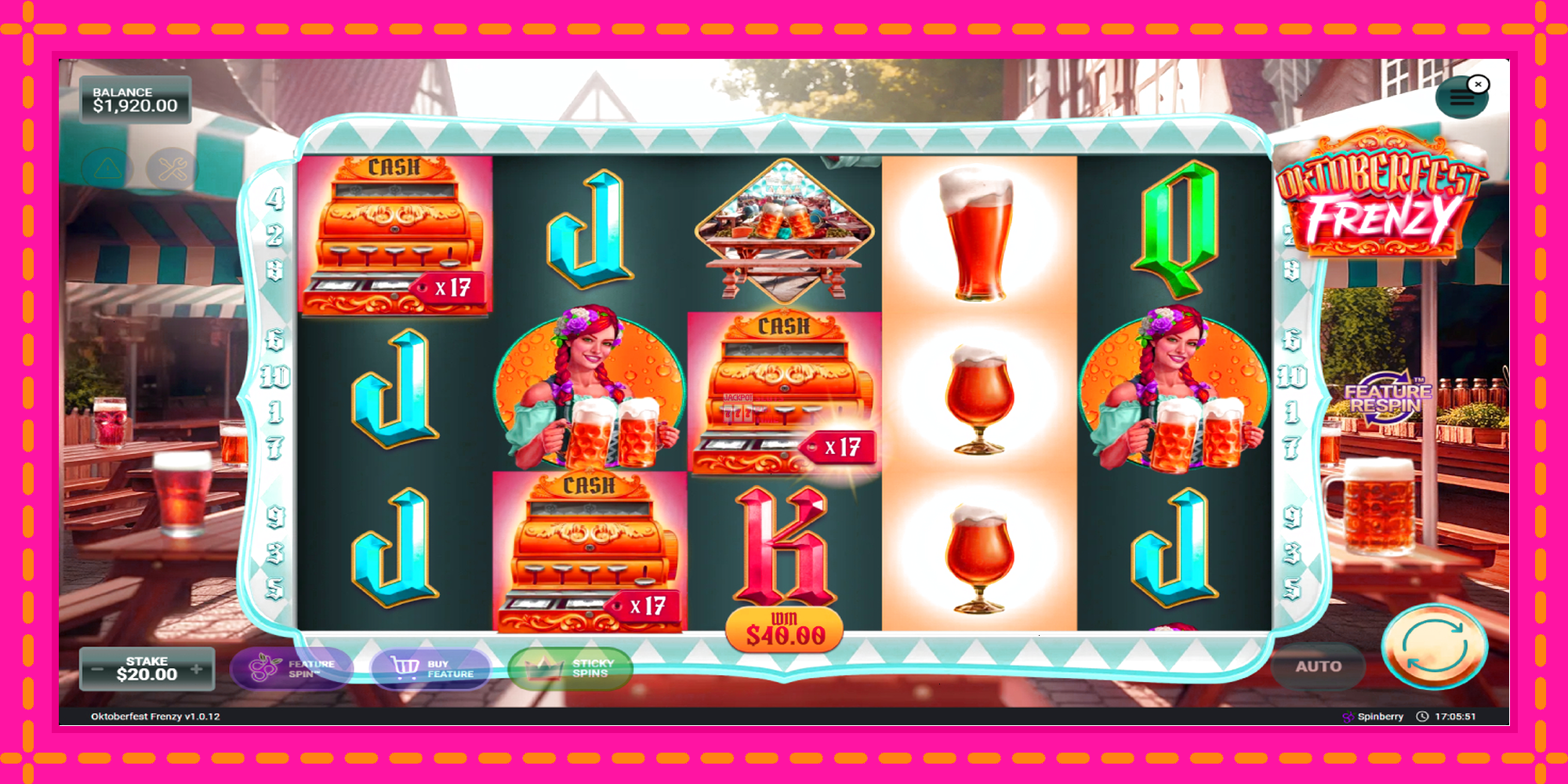 Slot machine Oktoberfest Frenzy gratuitamente, immagine 3