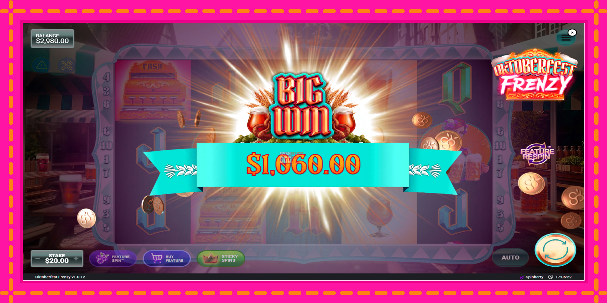 Slot machine Oktoberfest Frenzy gratuitamente, immagine 4