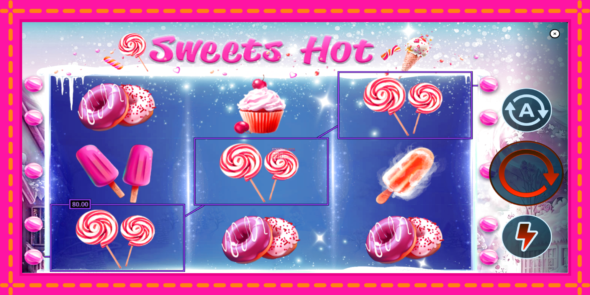 Slot machine Sweets Hot gratuitamente, immagine 3