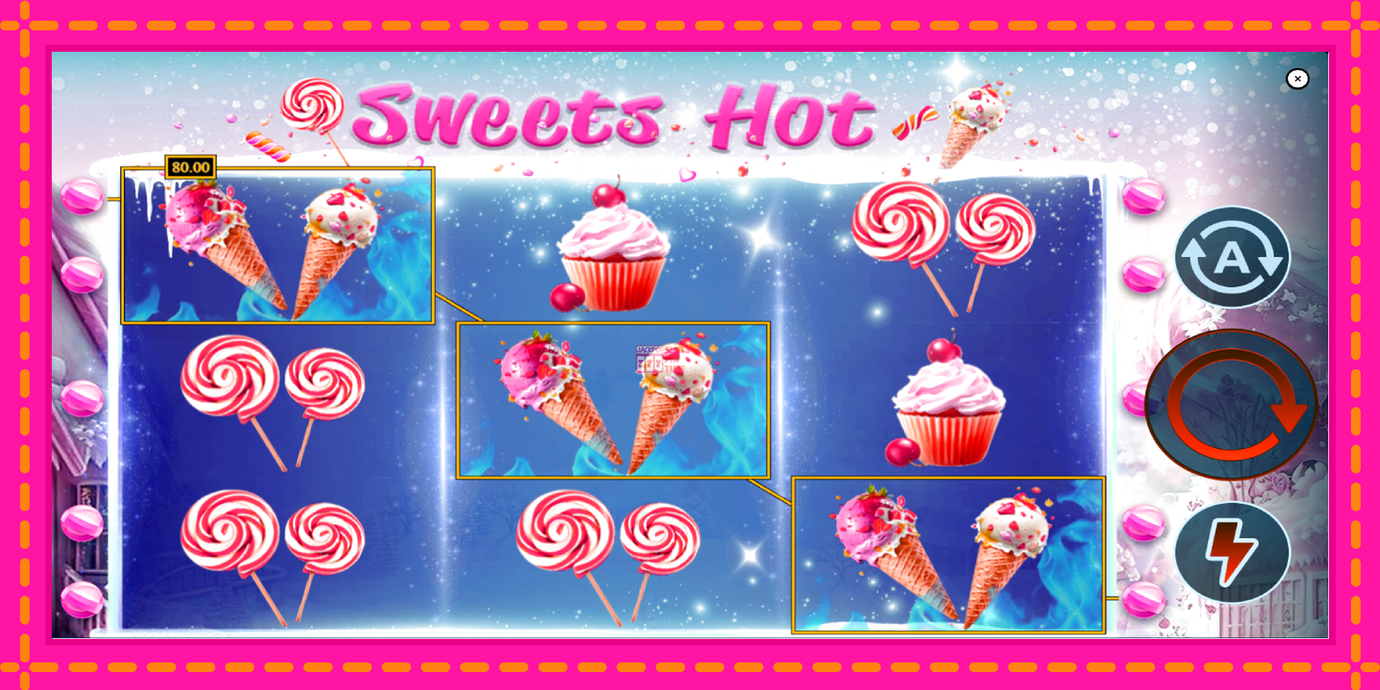 Slot machine Sweets Hot gratuitamente, immagine 4