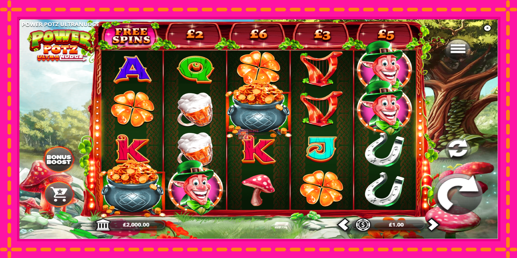 Slot machine Power Potz Ultranudge gratuitamente, immagine 2