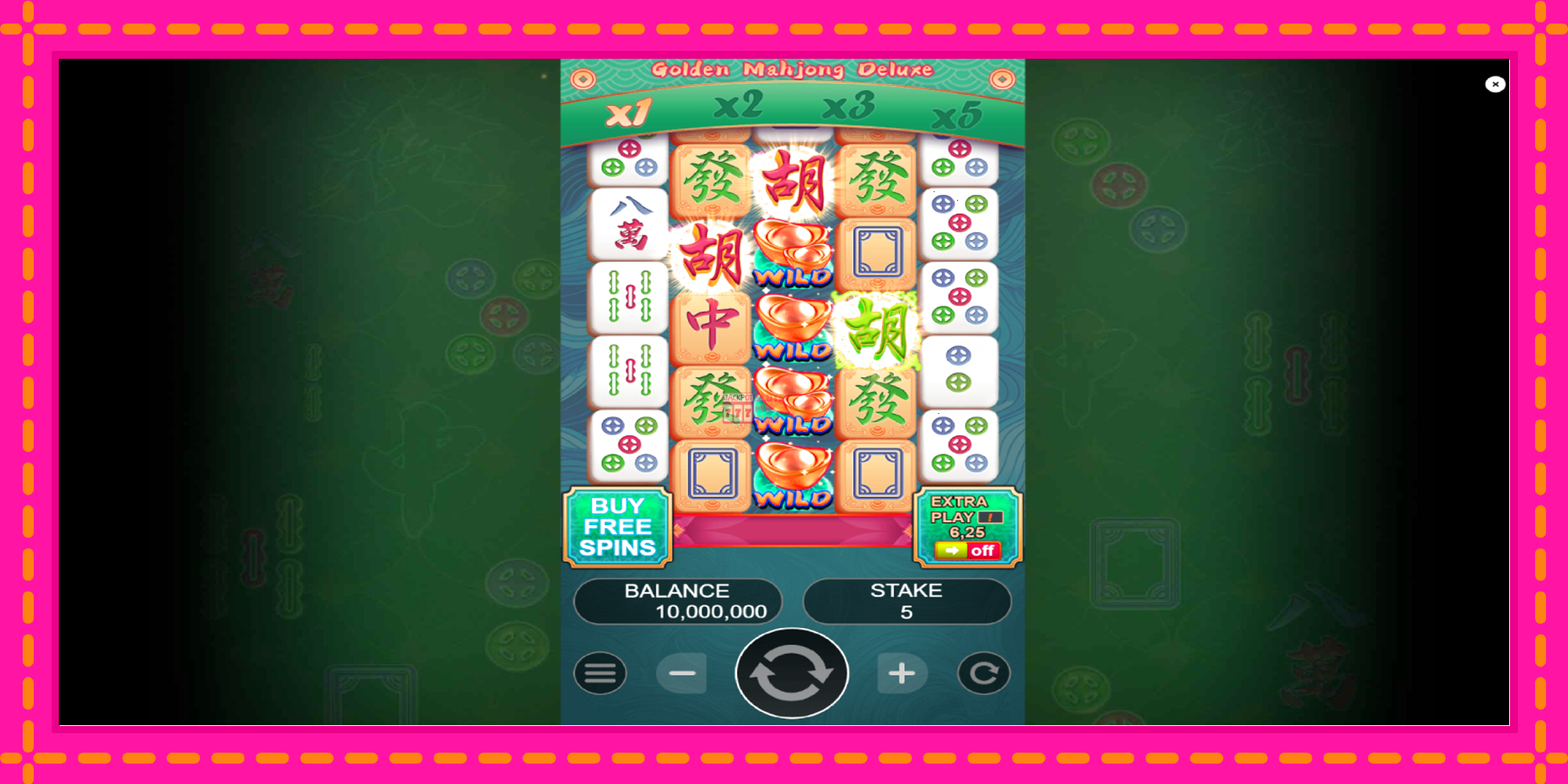 Slot machine Golden Mahjong Deluxe gratuitamente, immagine 2