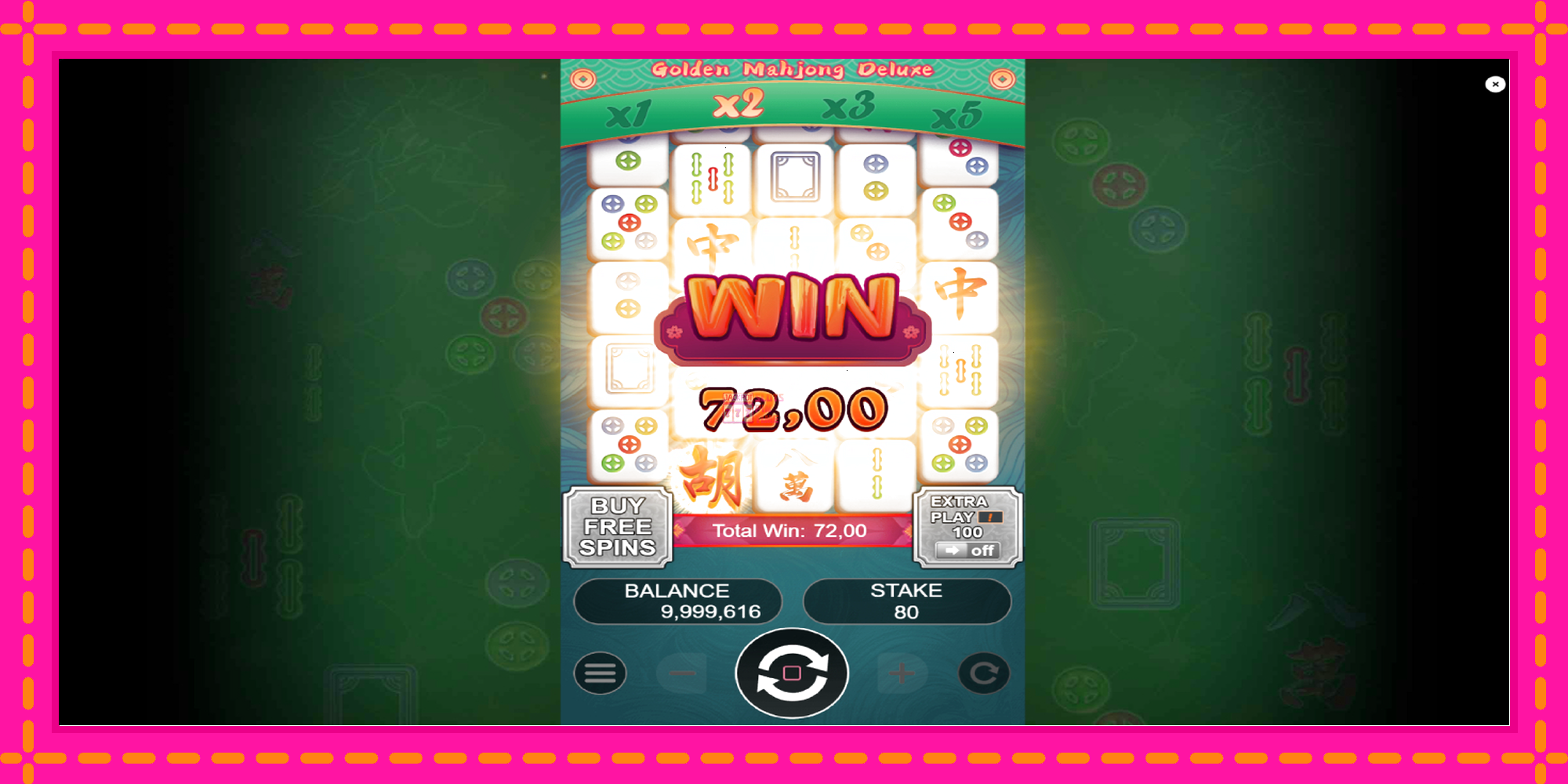 Slot machine Golden Mahjong Deluxe gratuitamente, immagine 4