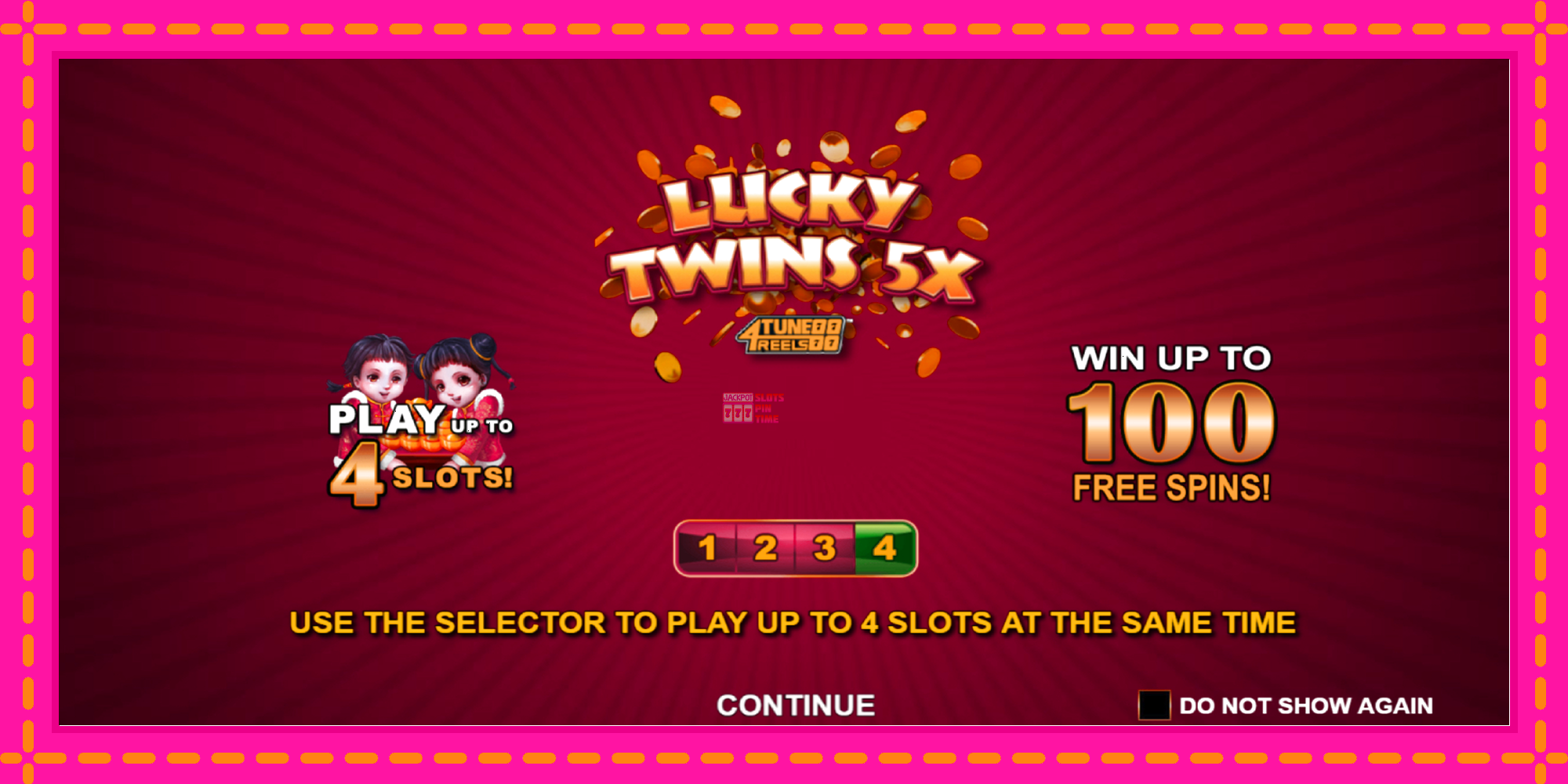 Slot machine Lucky Twins 5X 4Tune Reels gratuitamente, immagine 1