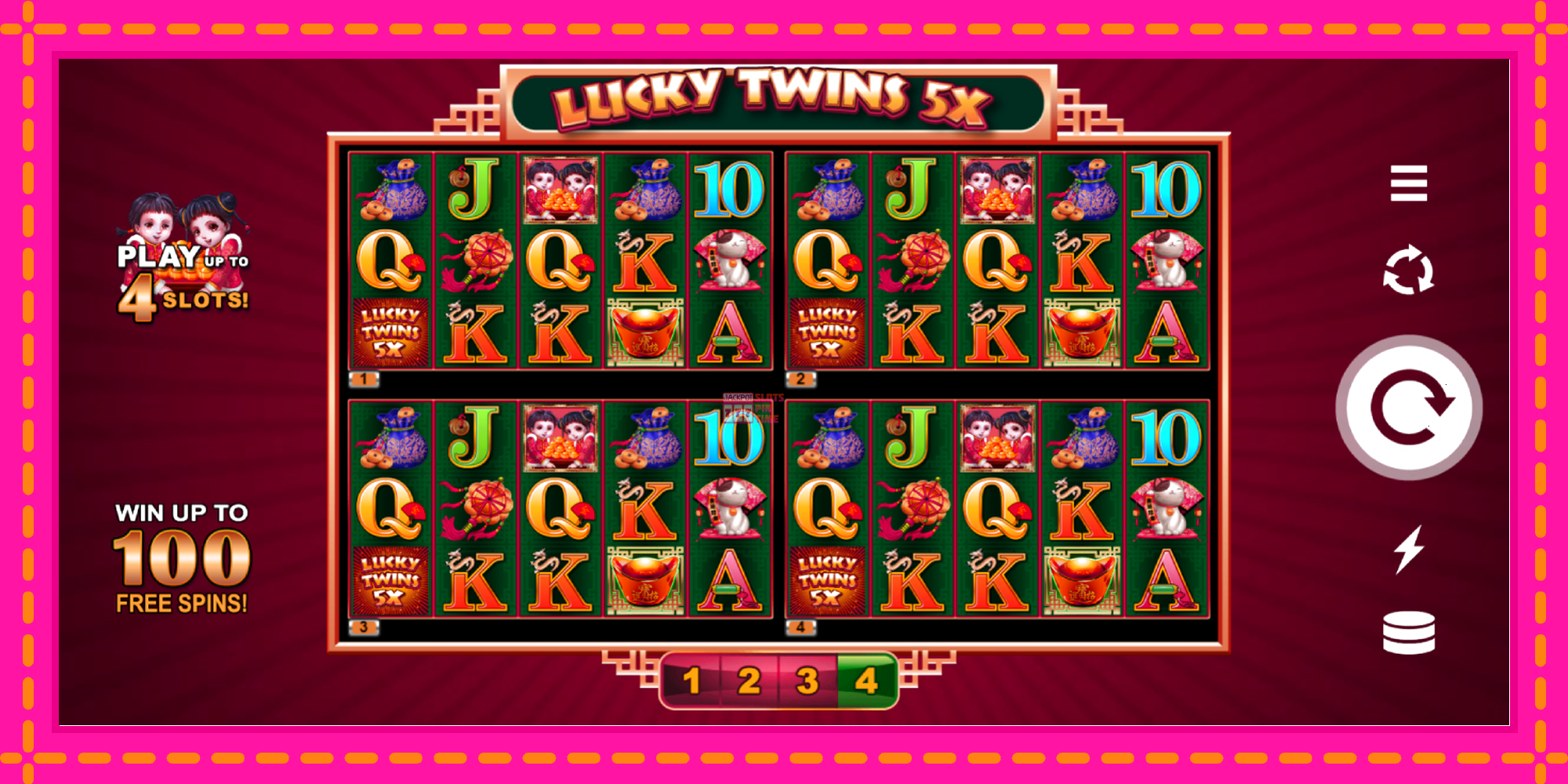 Slot machine Lucky Twins 5X 4Tune Reels gratuitamente, immagine 2