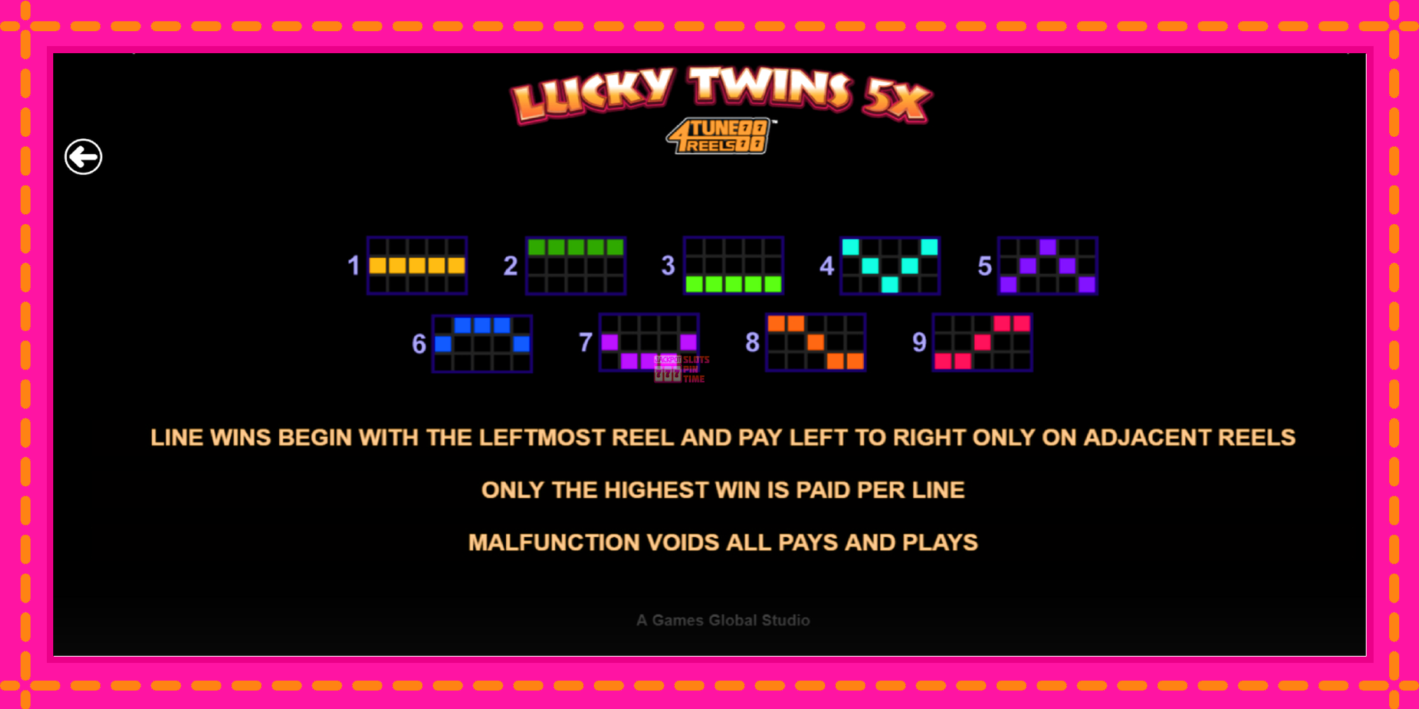 Slot machine Lucky Twins 5X 4Tune Reels gratuitamente, immagine 7