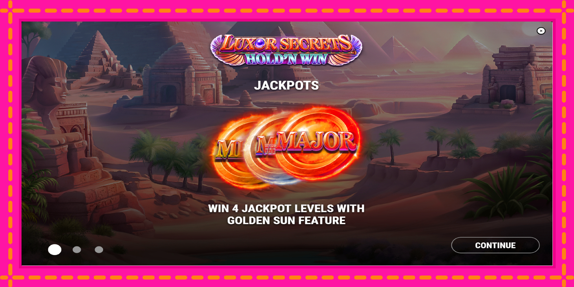 Slot machine Luxor Secrets Holdn Win gratuitamente, immagine 1