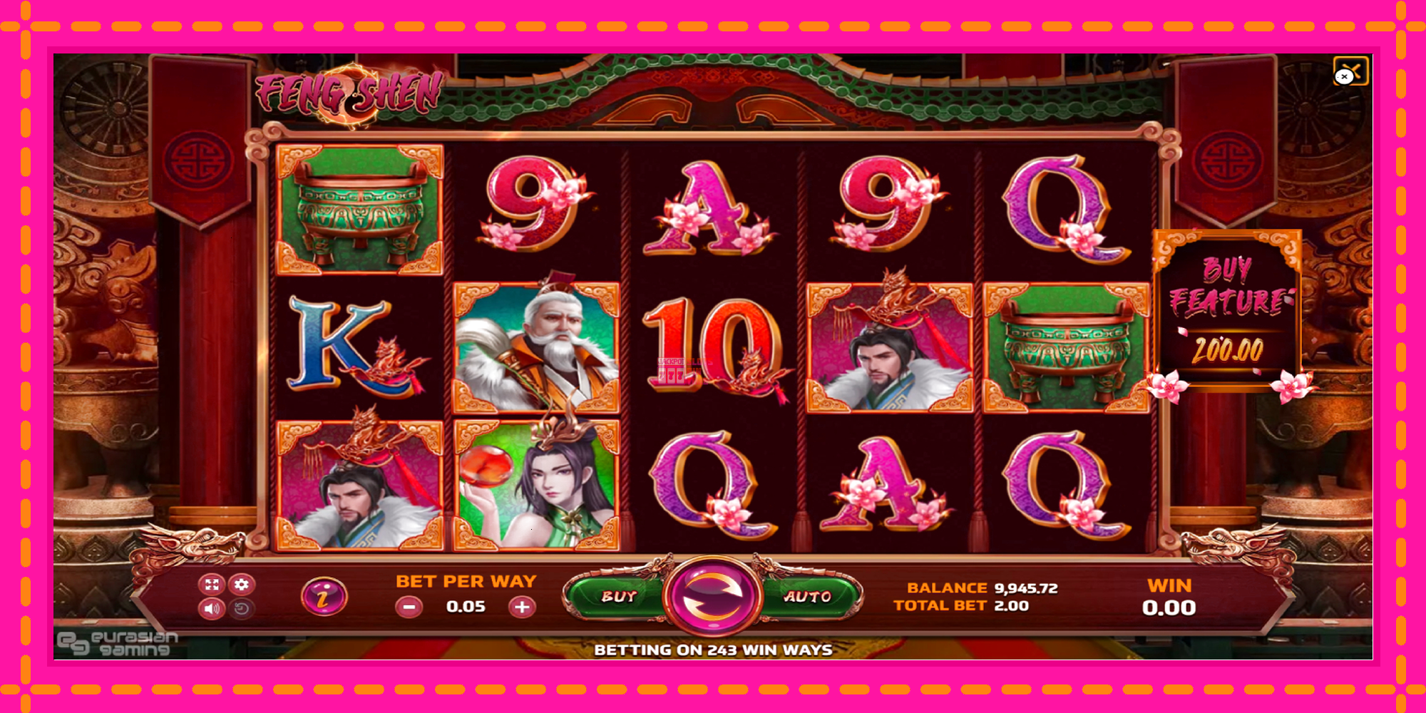 Slot machine Feng Shen gratuitamente, immagine 2