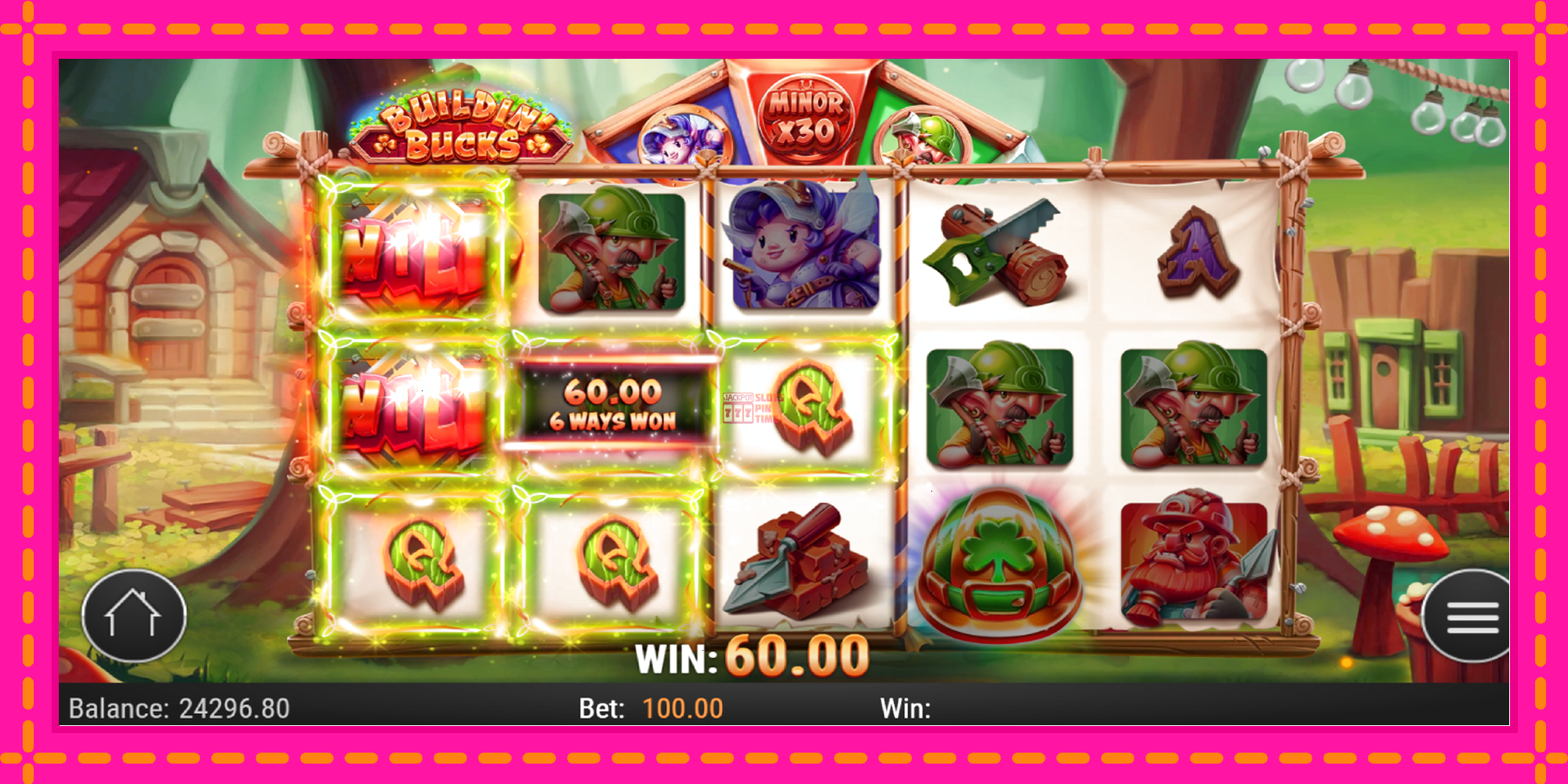 Slot machine Buildin Bucks gratuitamente, immagine 3