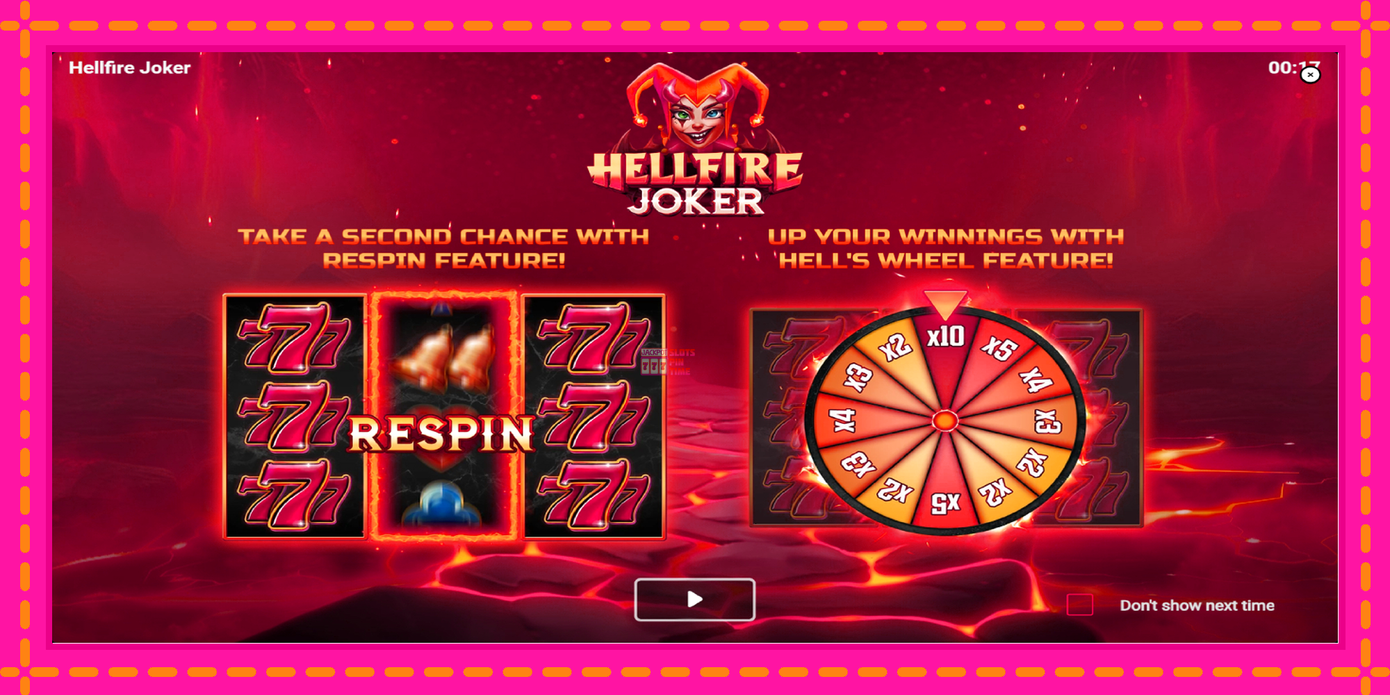 Slot machine Hellfire Joker gratuitamente, immagine 1