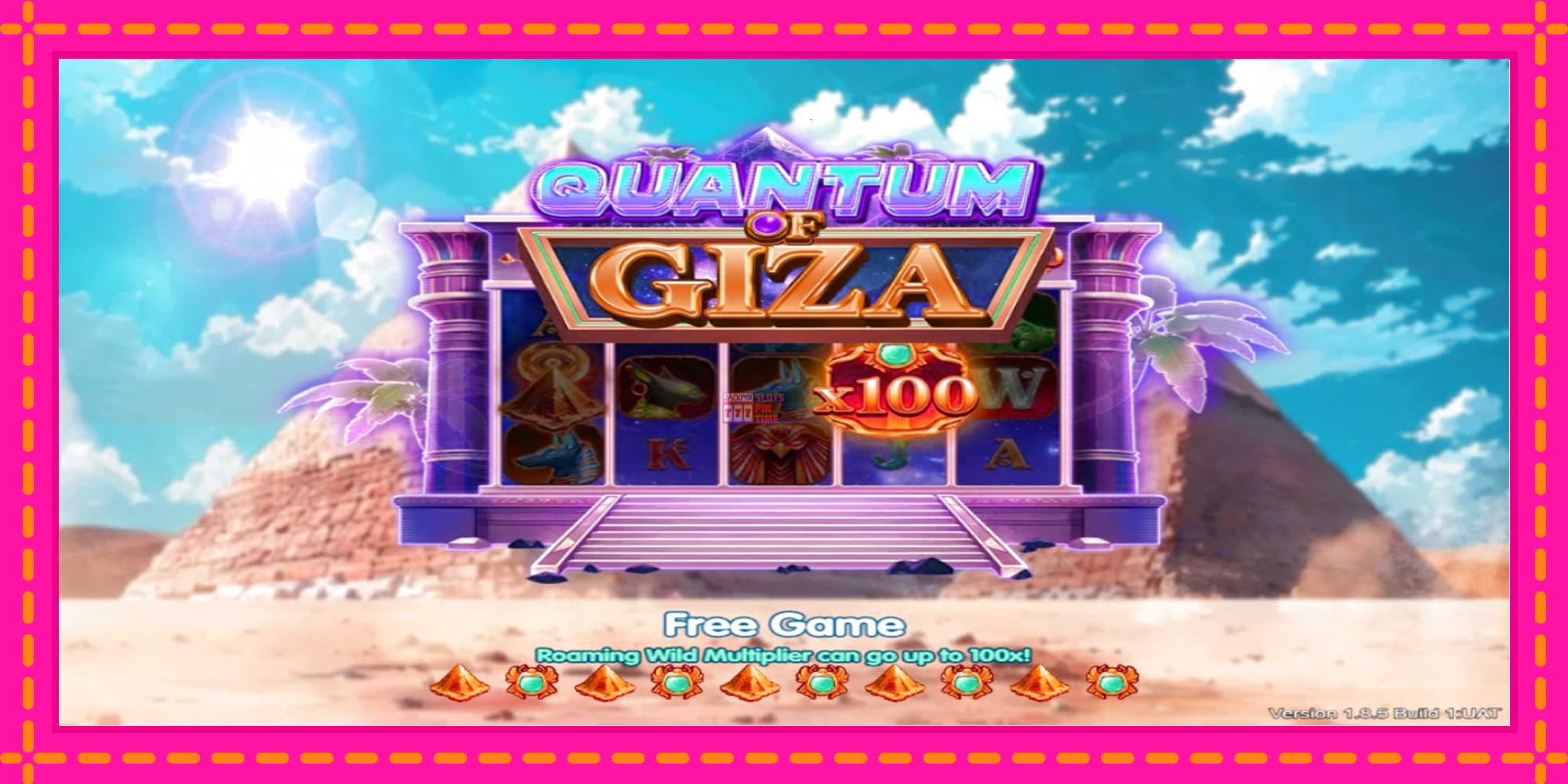 Slot machine Quantum of Giza gratuitamente, immagine 1