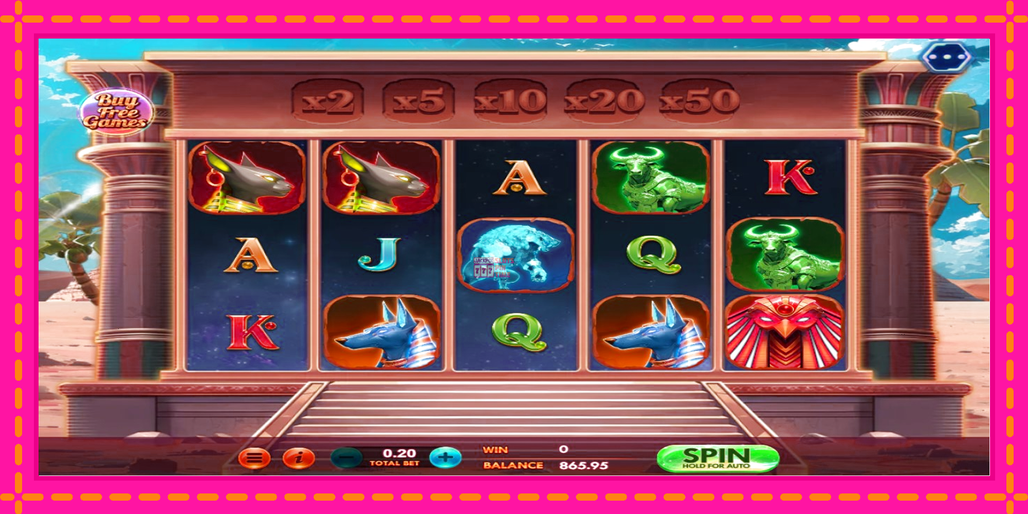 Slot machine Quantum of Giza gratuitamente, immagine 2