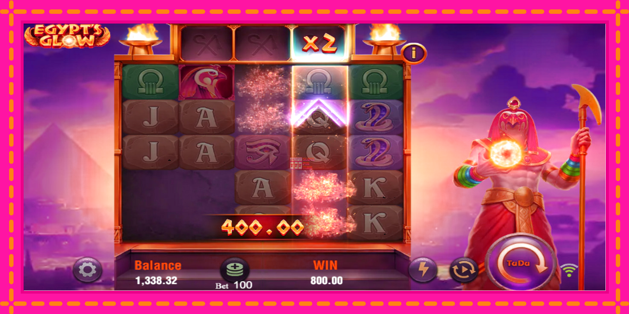 Slot machine Egypts Glow gratuitamente, immagine 3