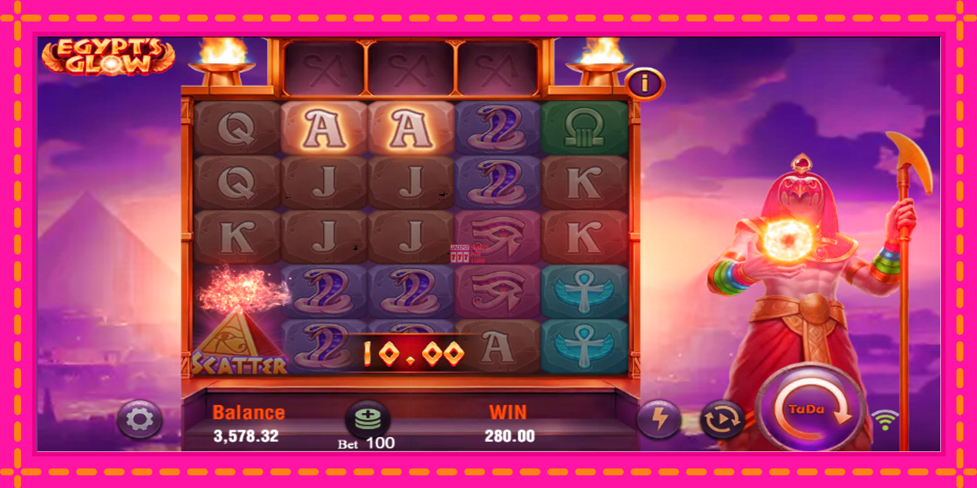 Slot machine Egypts Glow gratuitamente, immagine 4